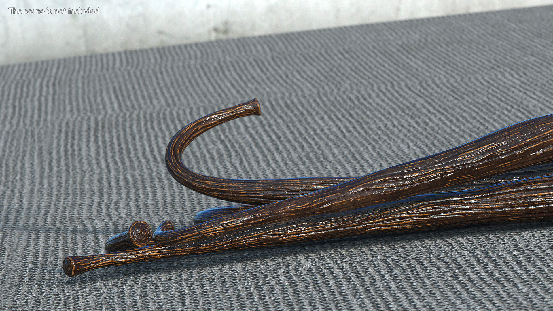 Vanilla Sticks 3D model