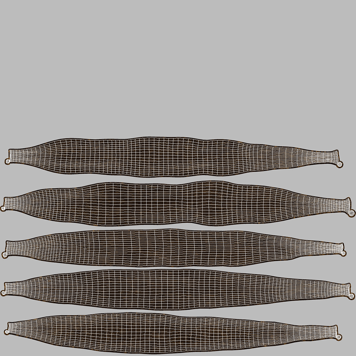 Vanilla Sticks 3D model