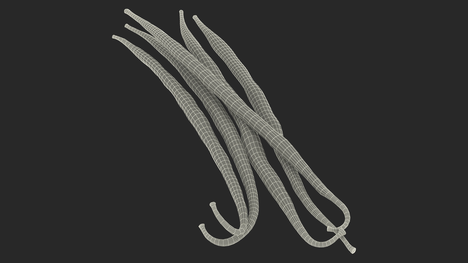 Vanilla Sticks 3D model