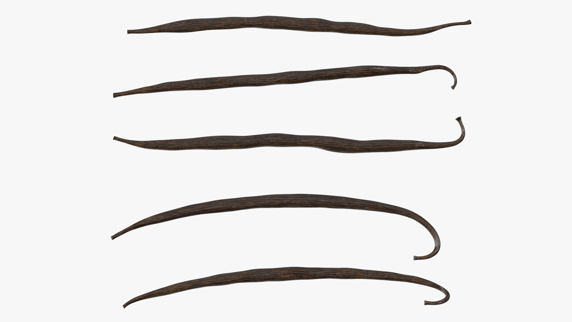 Vanilla Sticks 3D model