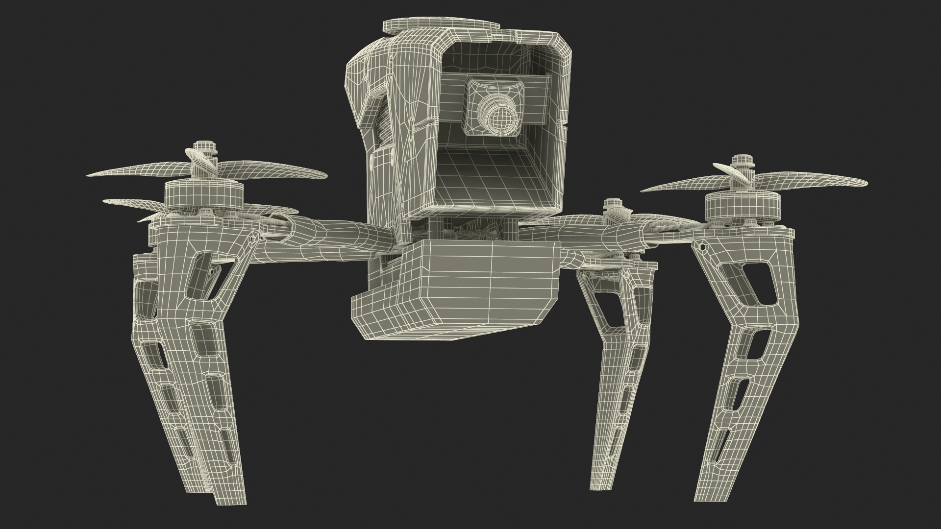 3D Israel Interceptor Kamikaze Drone model
