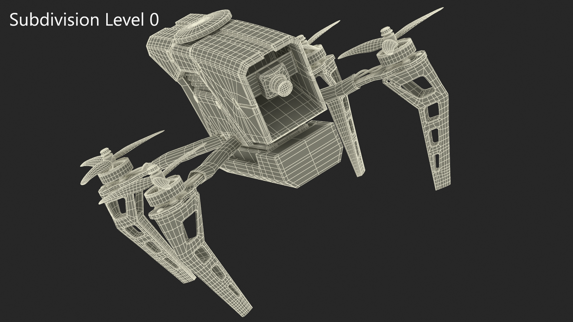 3D Israel Interceptor Kamikaze Drone model