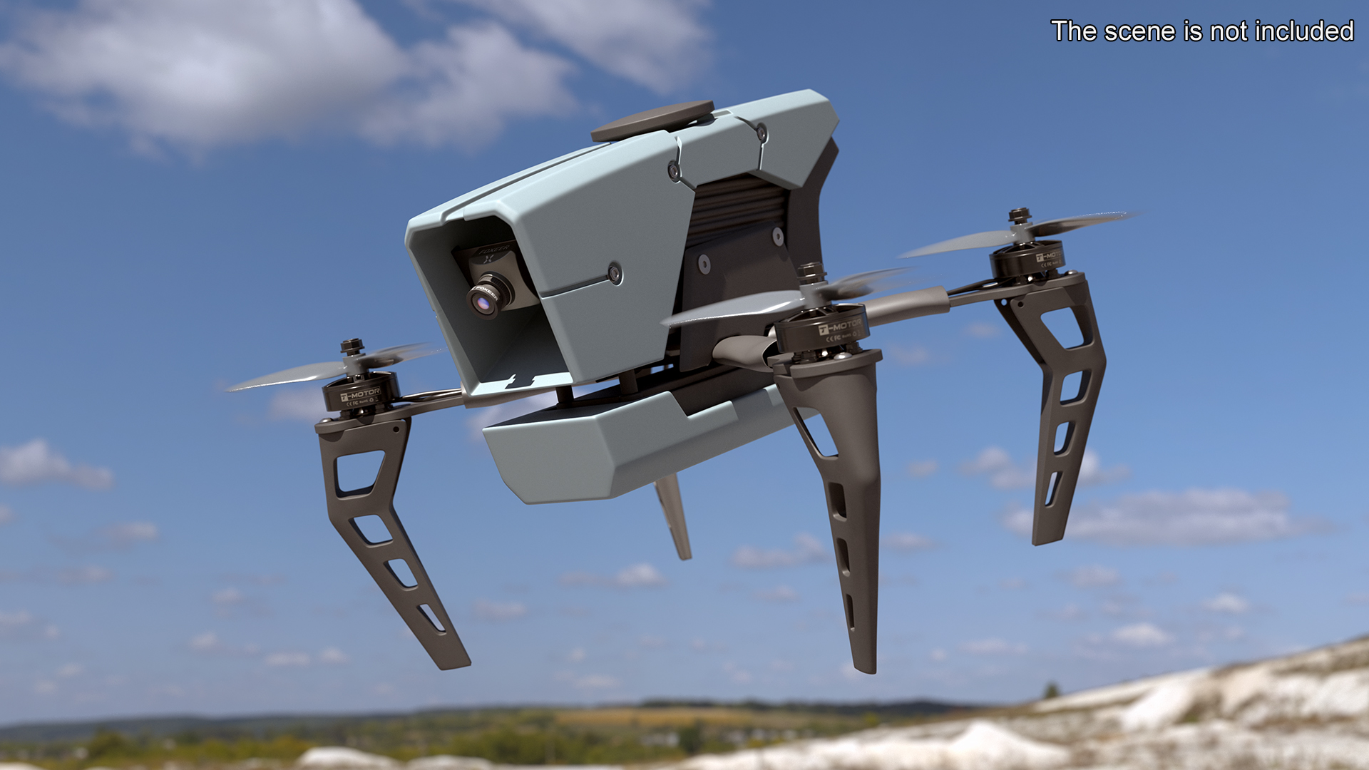 3D Israel Interceptor Kamikaze Drone model