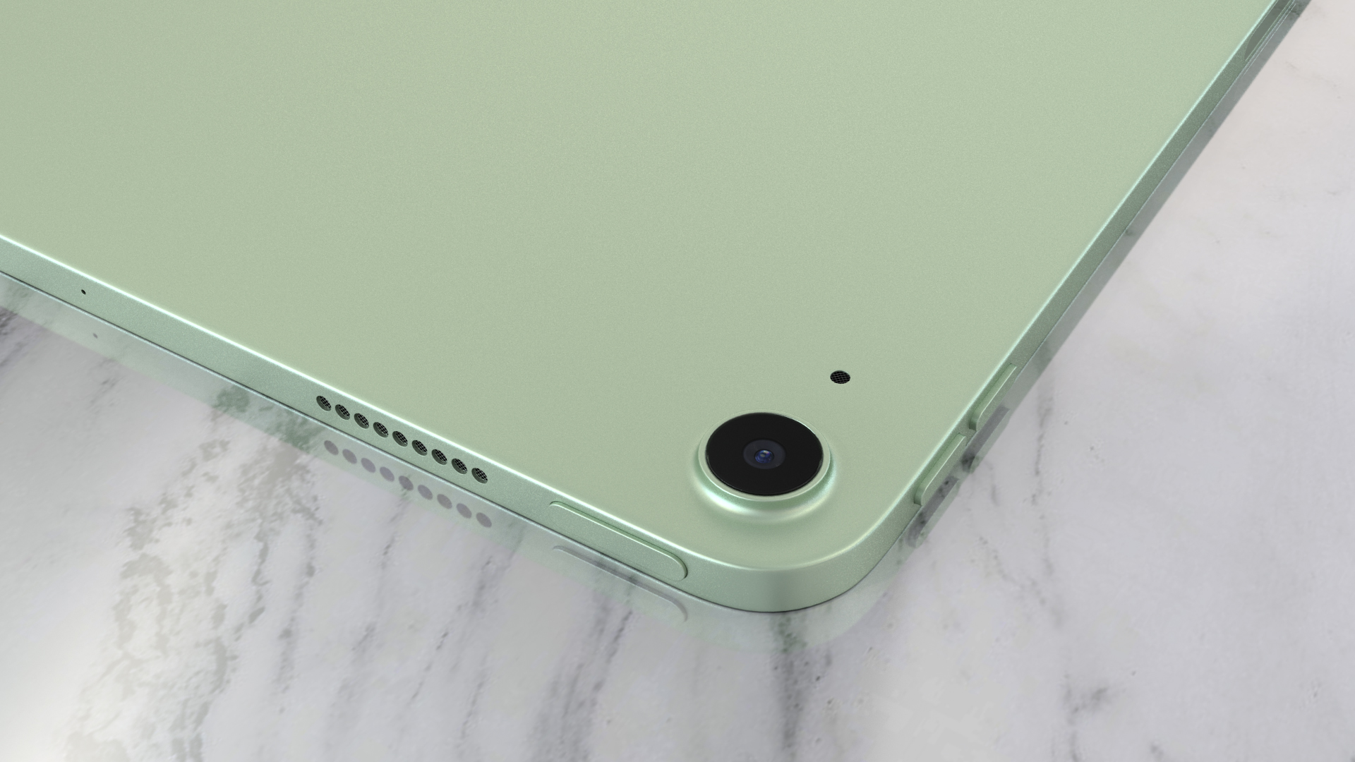 Apple iPad Air 4 2020 Green 3D