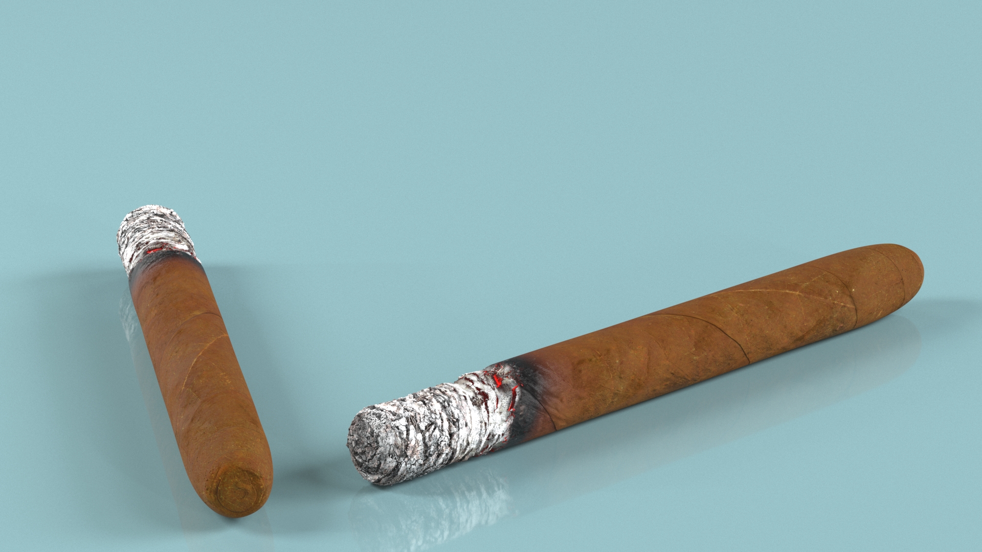 Cuban Cigar Long Burning 3D model