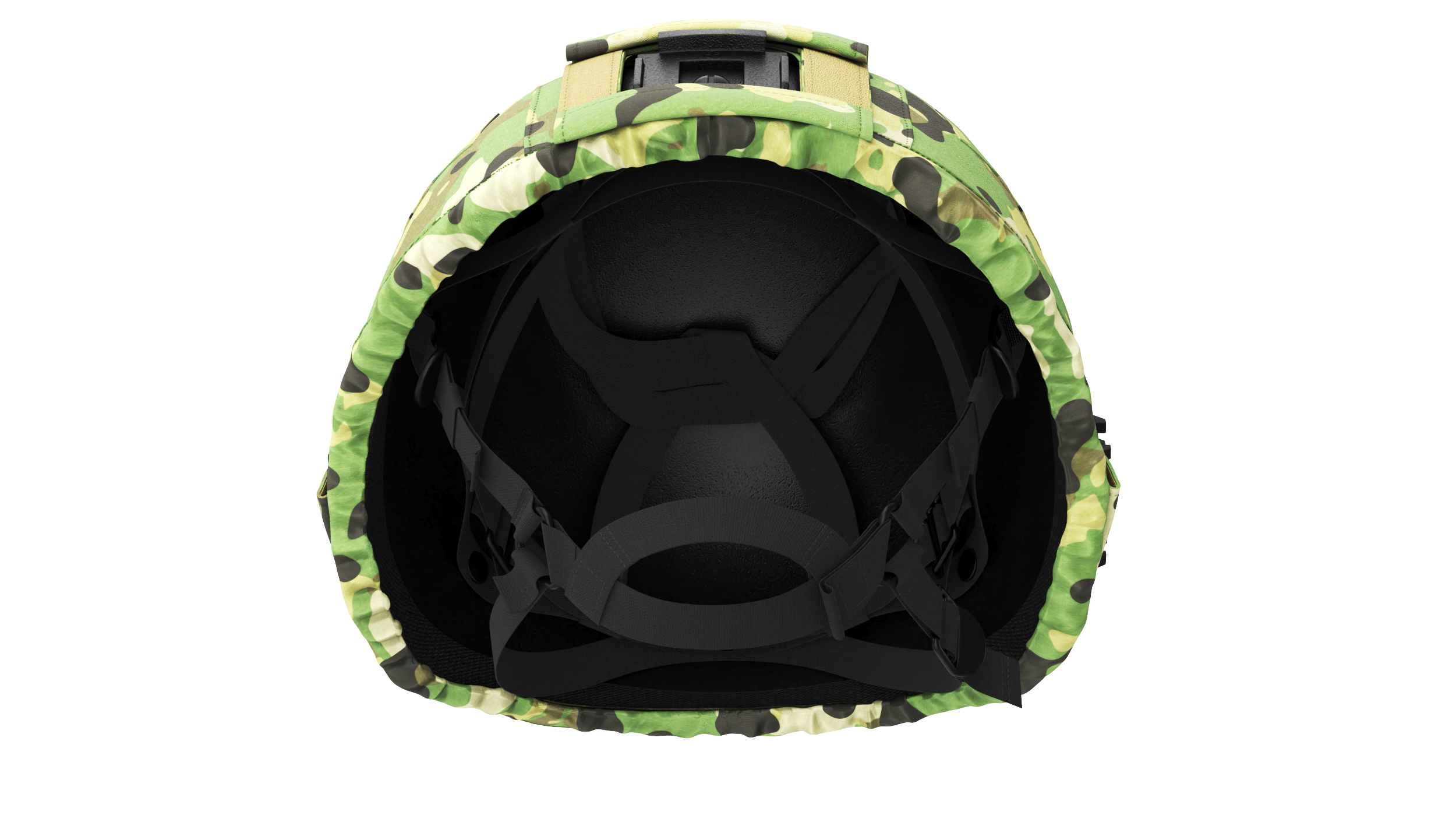 3D model Helmet Black Ratnik Grass Case