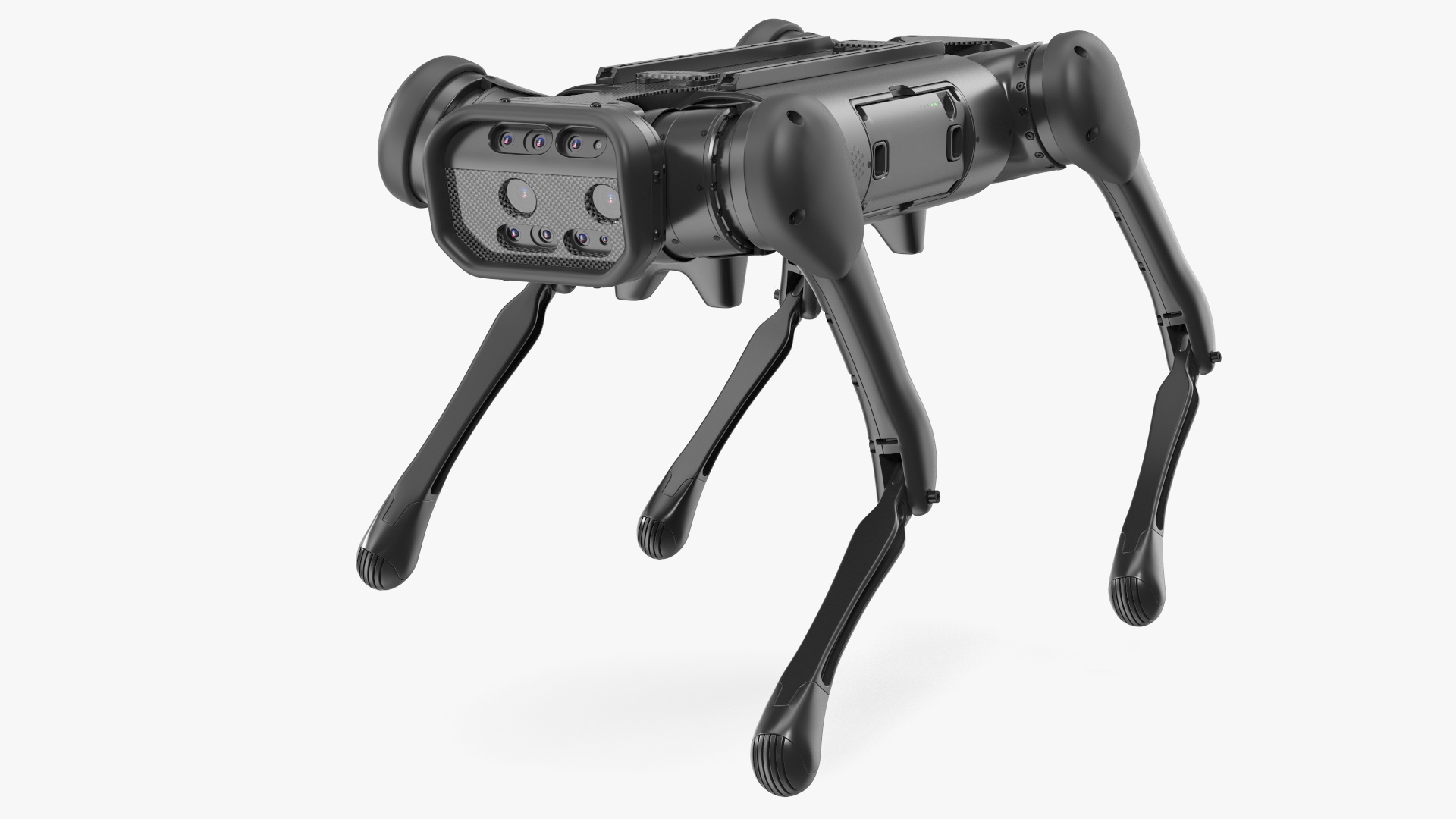 Aliengo Robot Dog Rigged 3D model