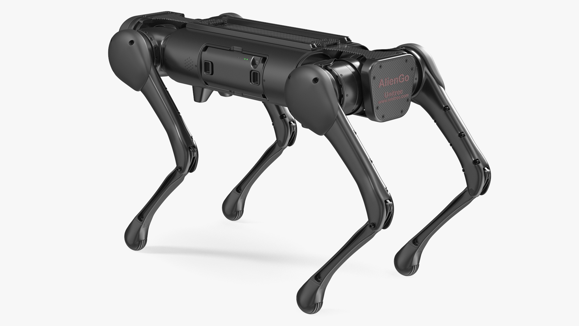 Aliengo Robot Dog Rigged 3D model