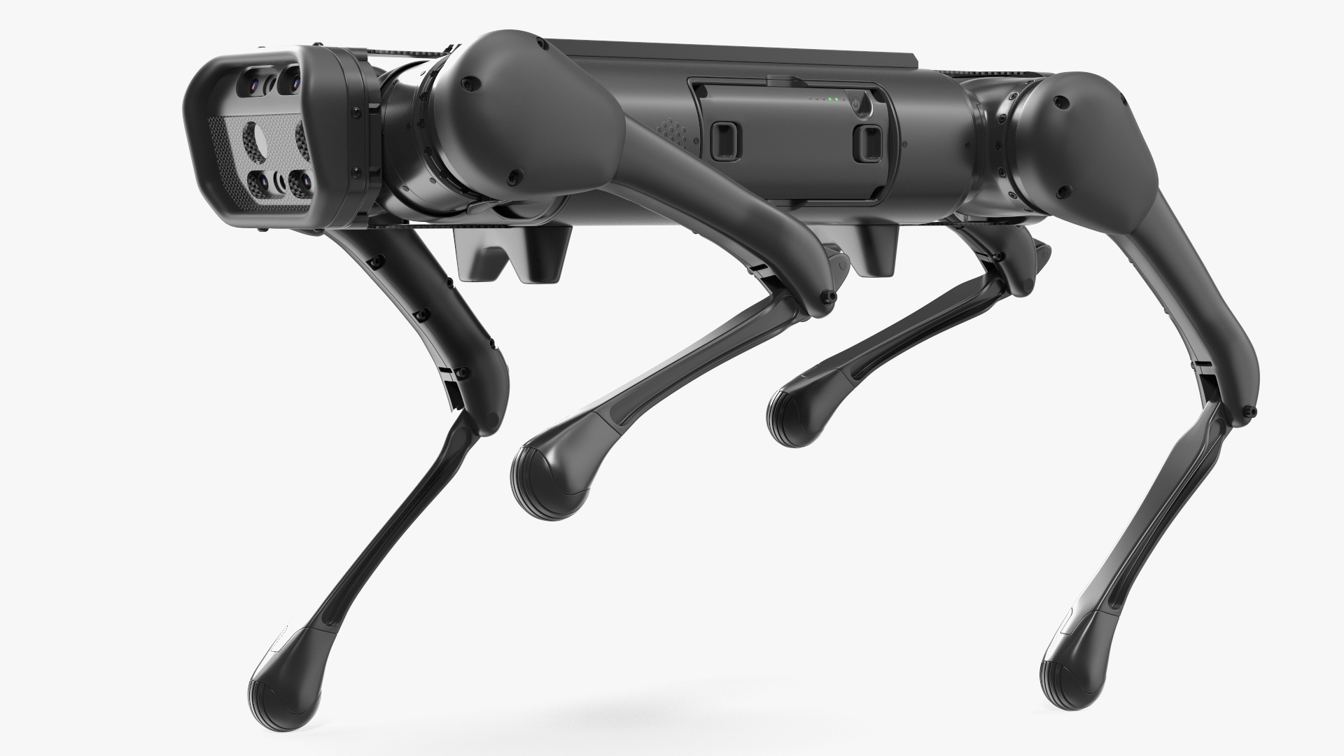 Aliengo Robot Dog Rigged 3D model