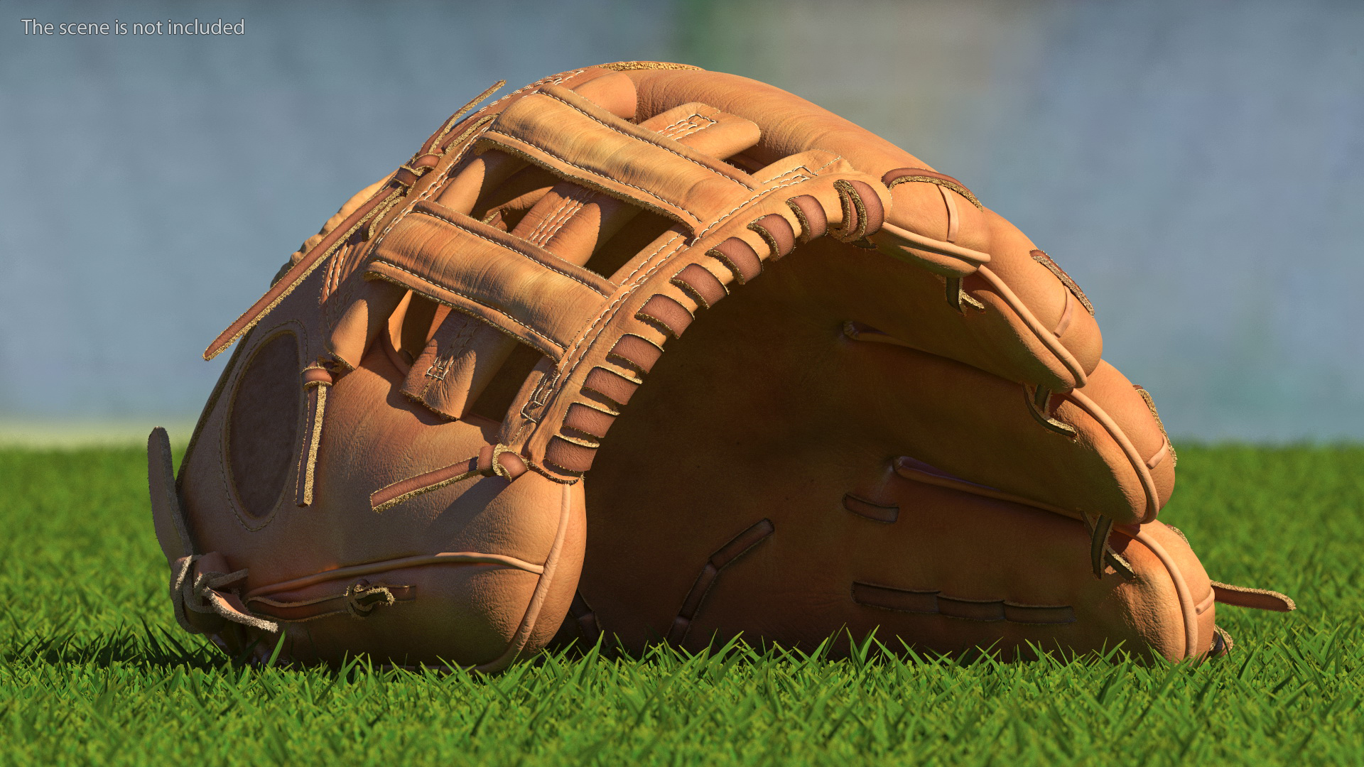 Pro Series Baseball Glove Fur 3D model