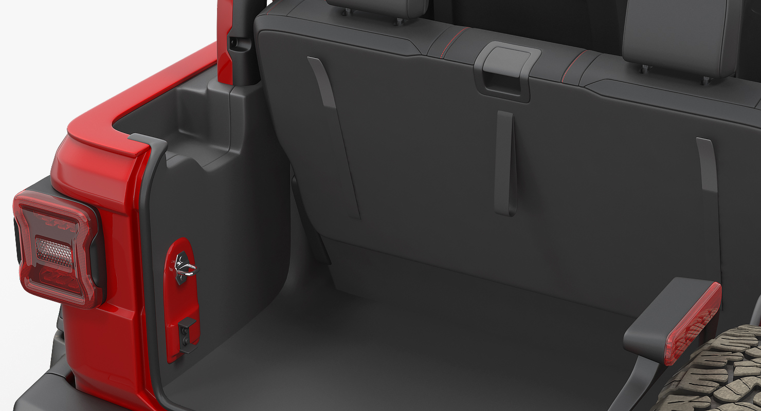 3D JEEP Wrangler JK Rubicon Sport Dirty Rigged model