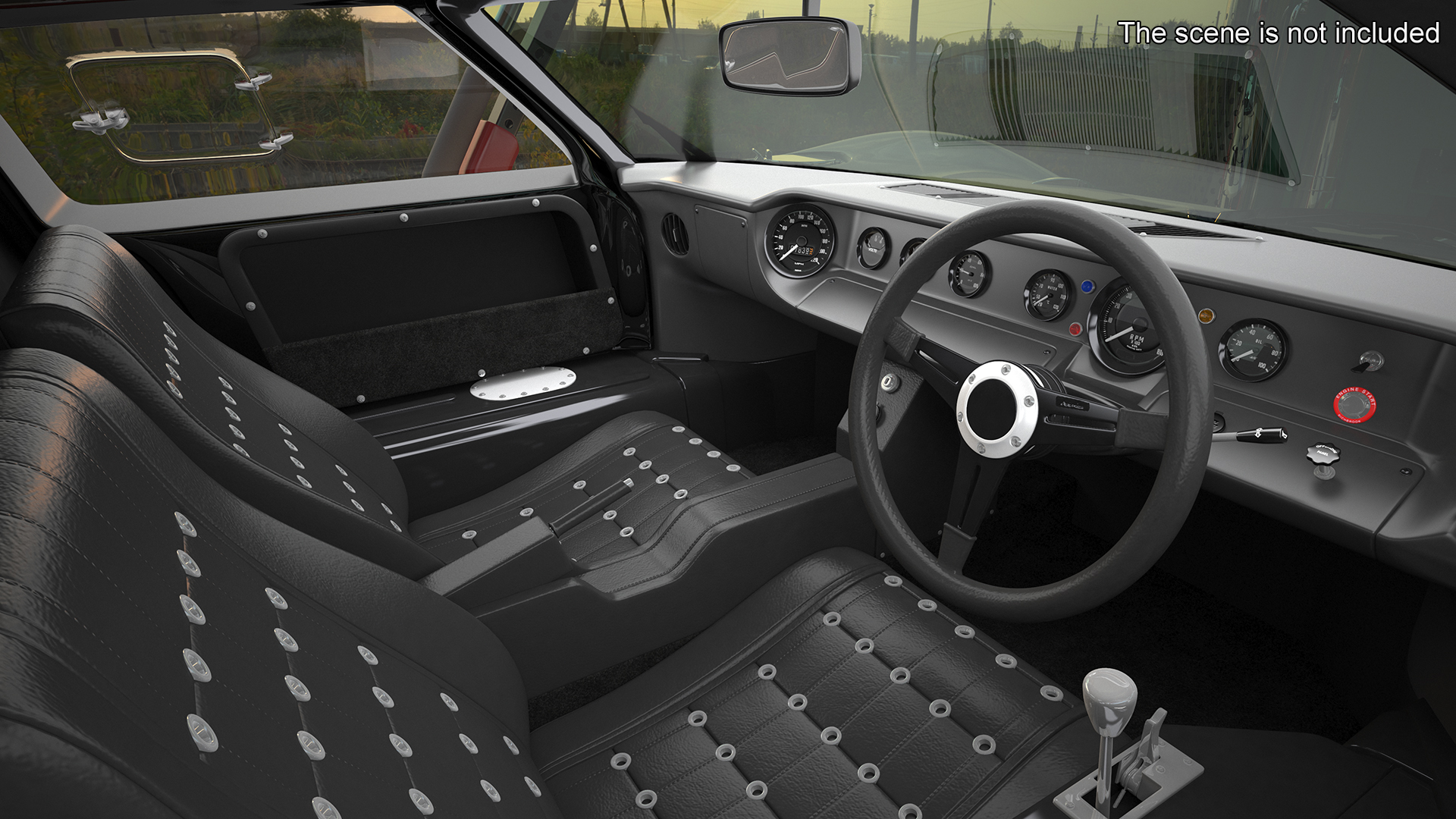 3D Freightliner Truck with Car Carried Loaded Vehicles