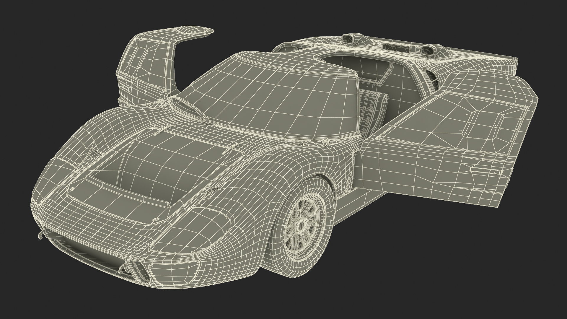 3D Freightliner Truck with Car Carried Loaded Vehicles