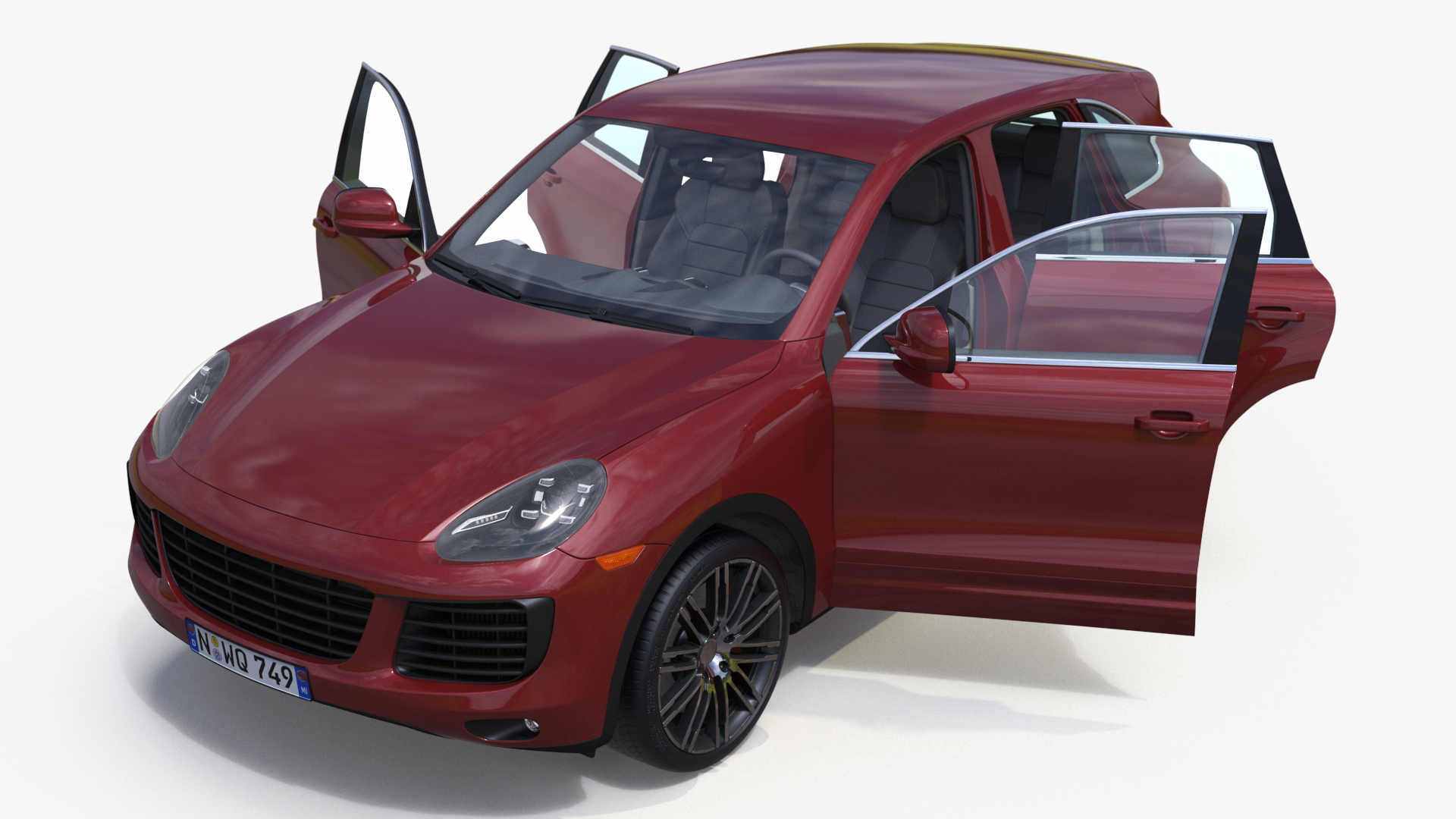 3D Freightliner Truck with Car Carried Loaded Vehicles