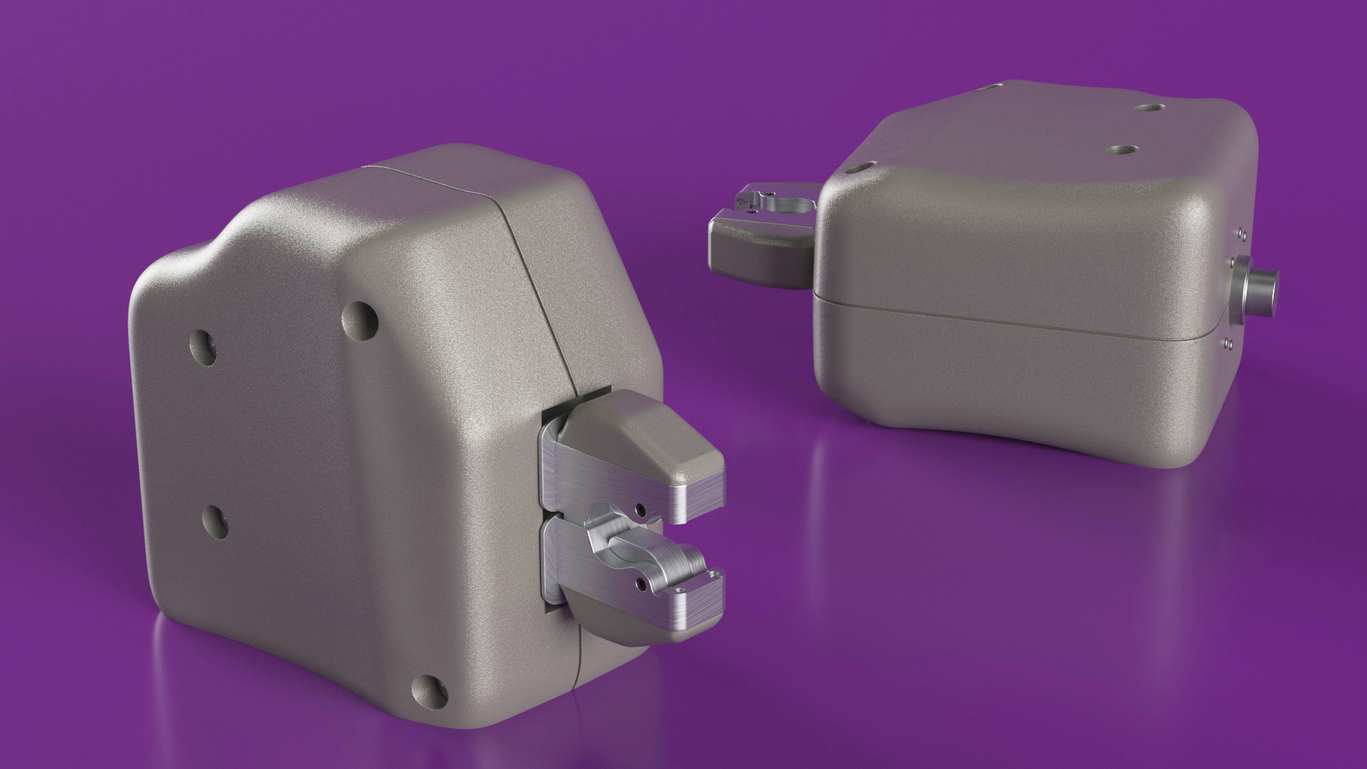 3D Special Manipulator Claw for Robotic Hand Rigged model