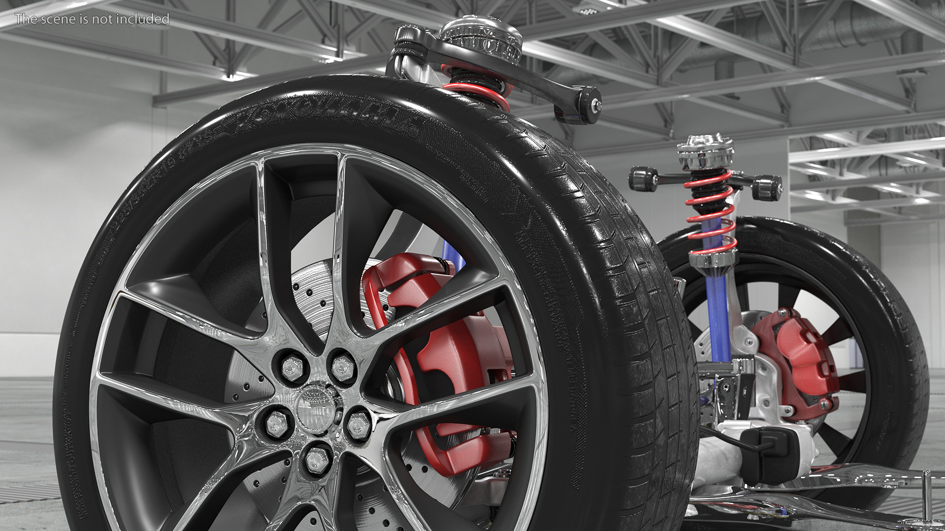 3D Car Suspension System