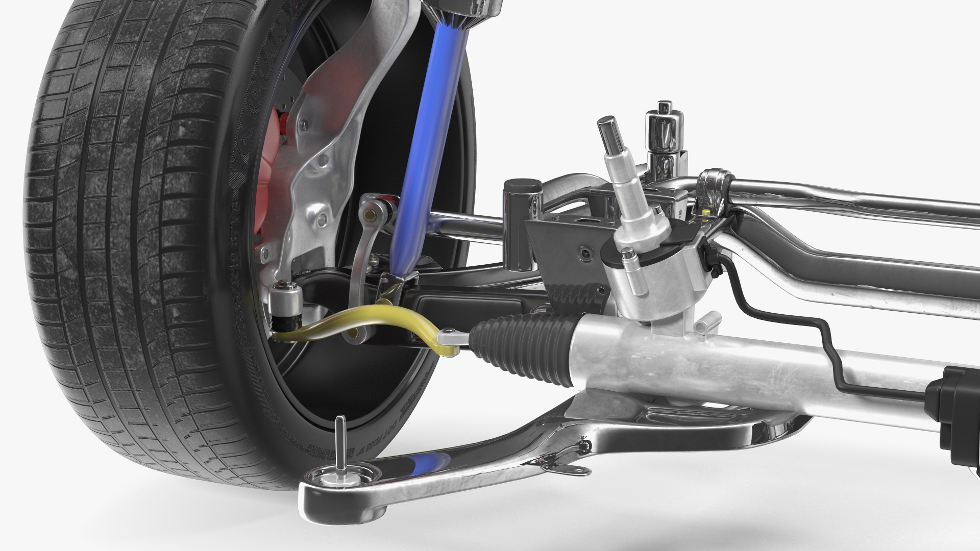 3D Car Suspension System