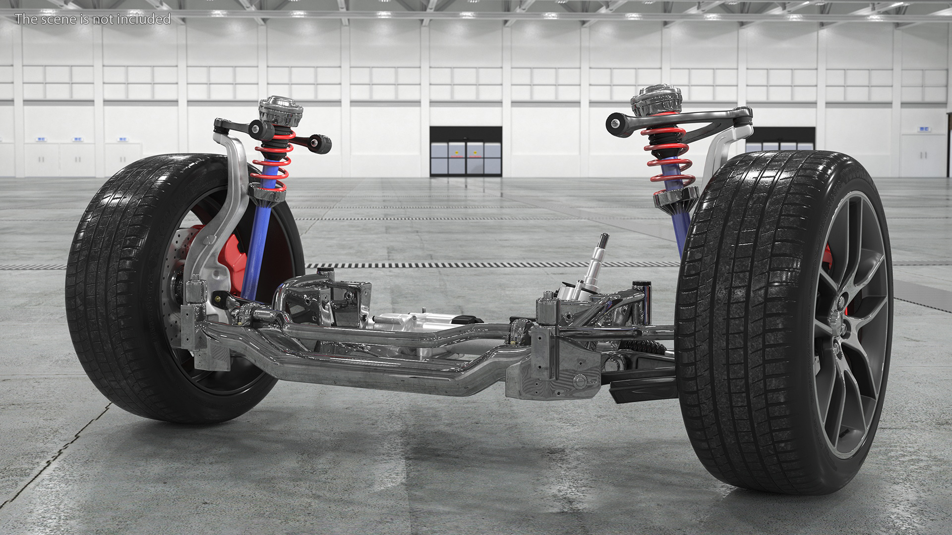 3D Car Suspension System