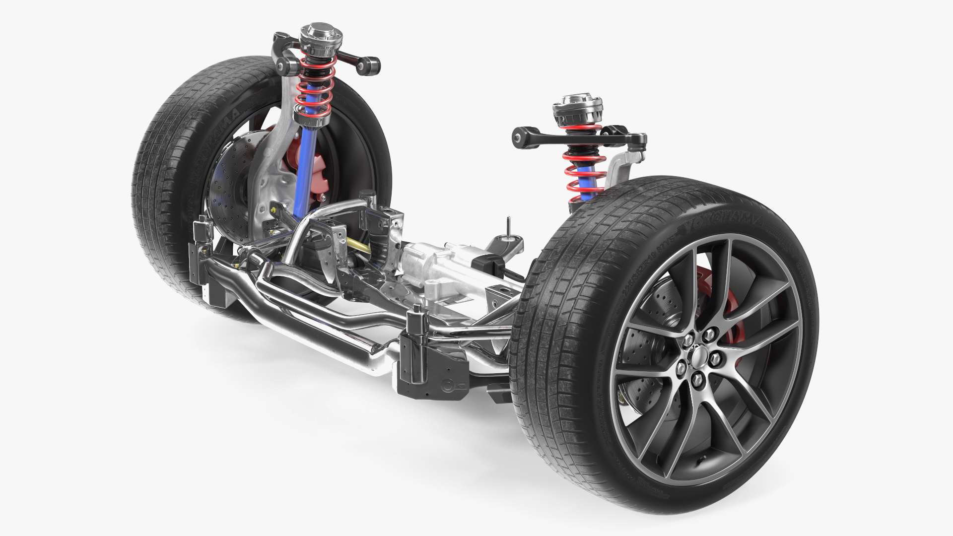 3D Car Suspension System