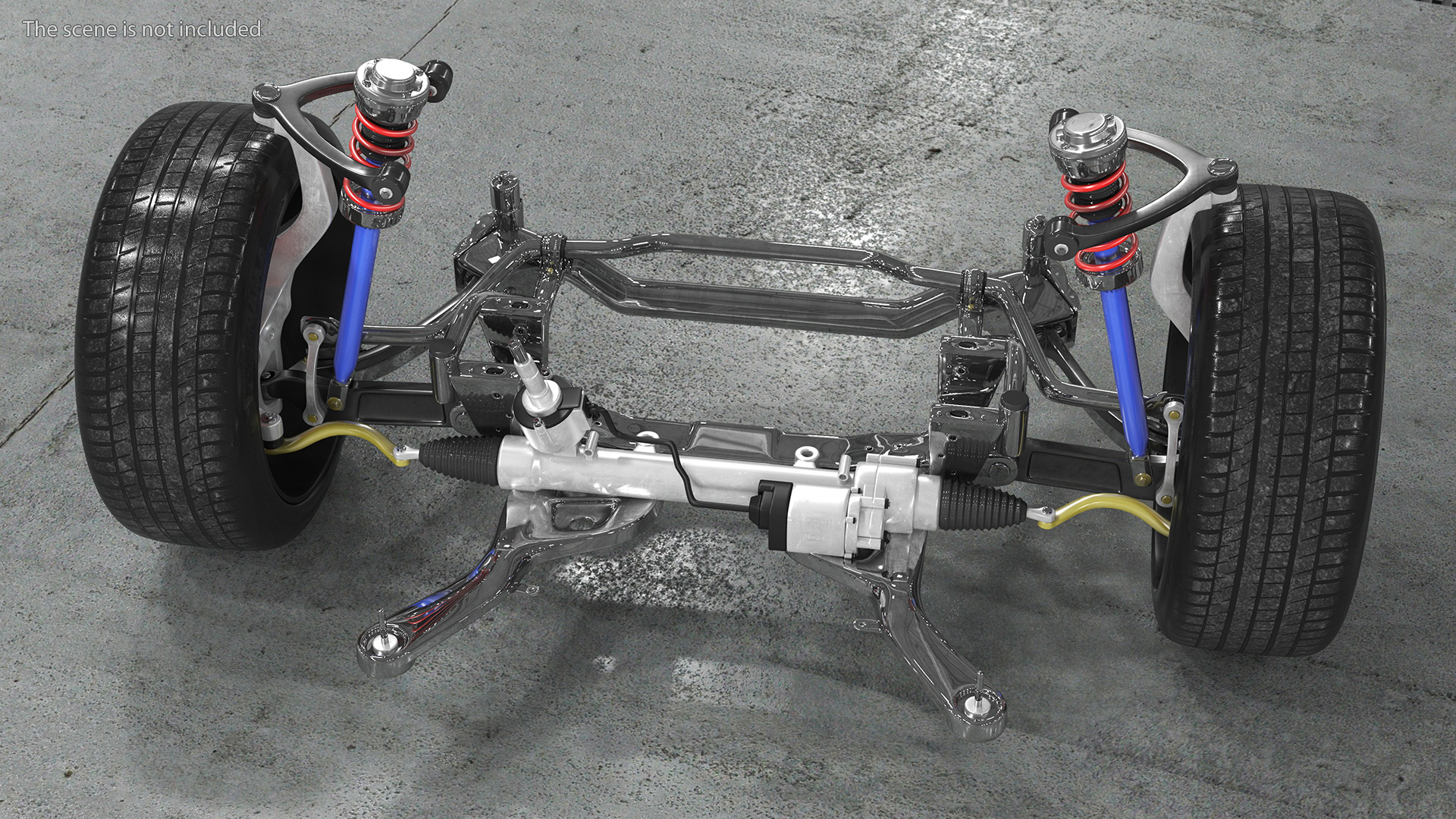 3D Car Suspension System