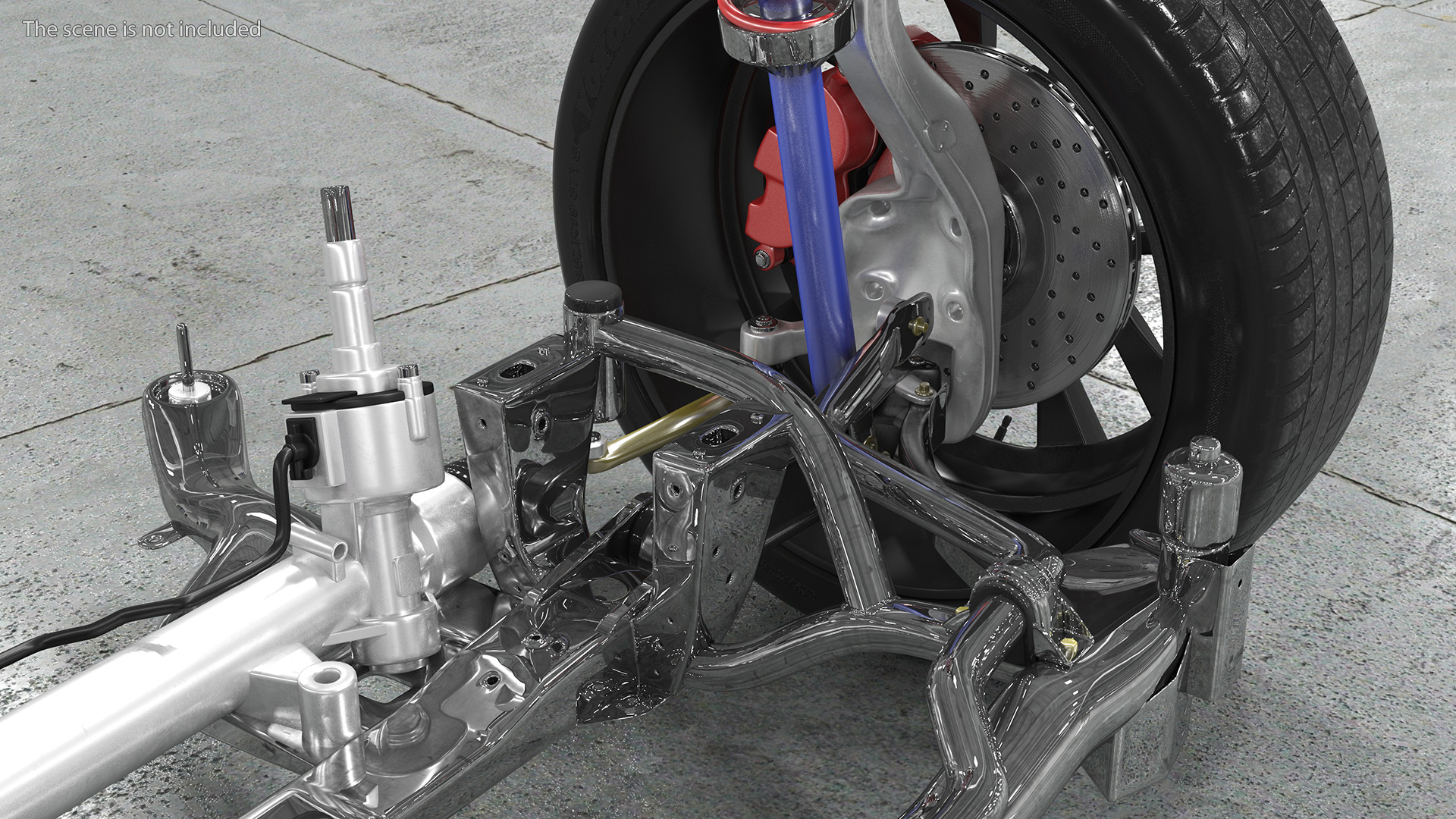 3D Car Suspension System