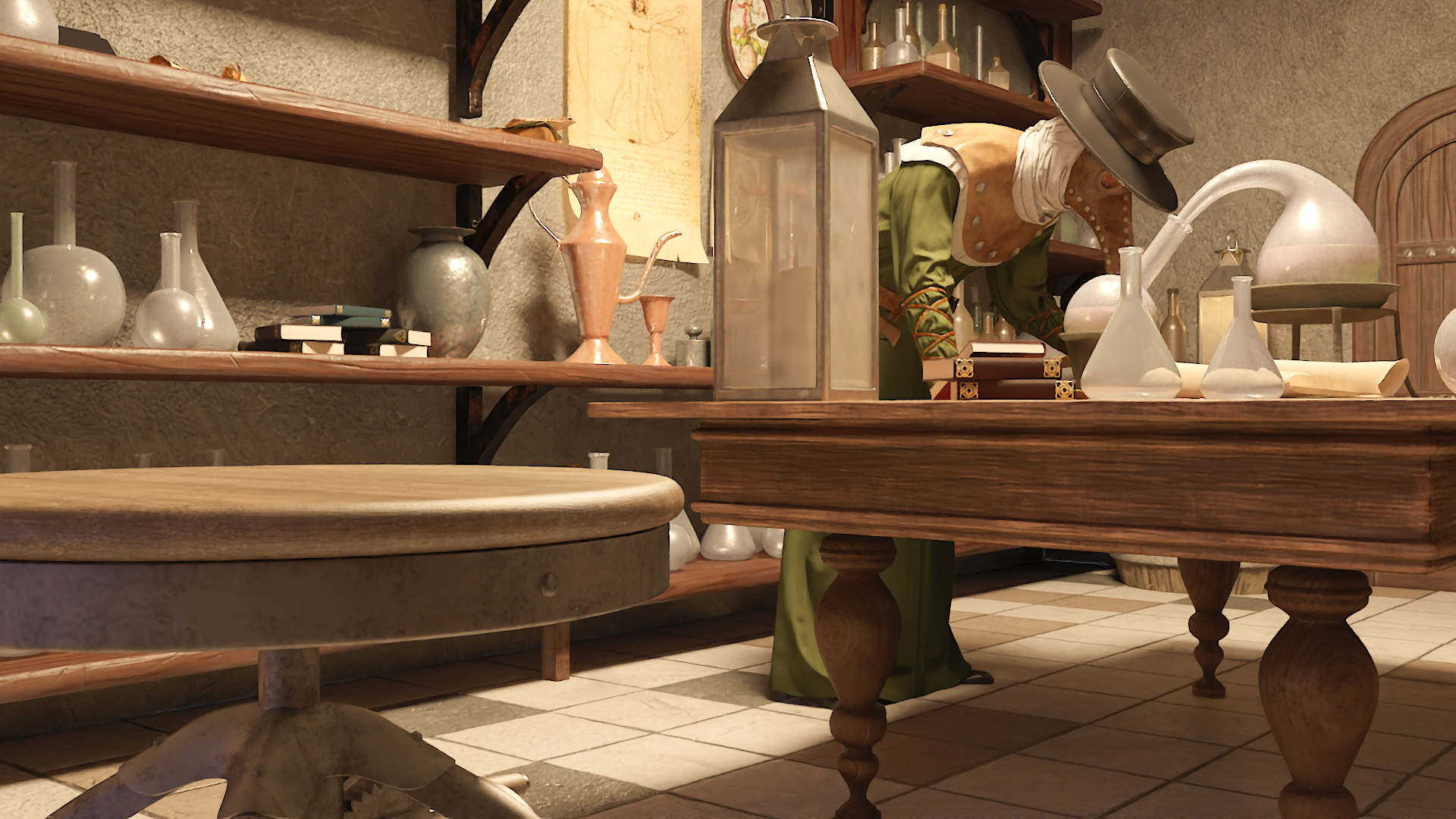 3D Alchemist in Laboratory model