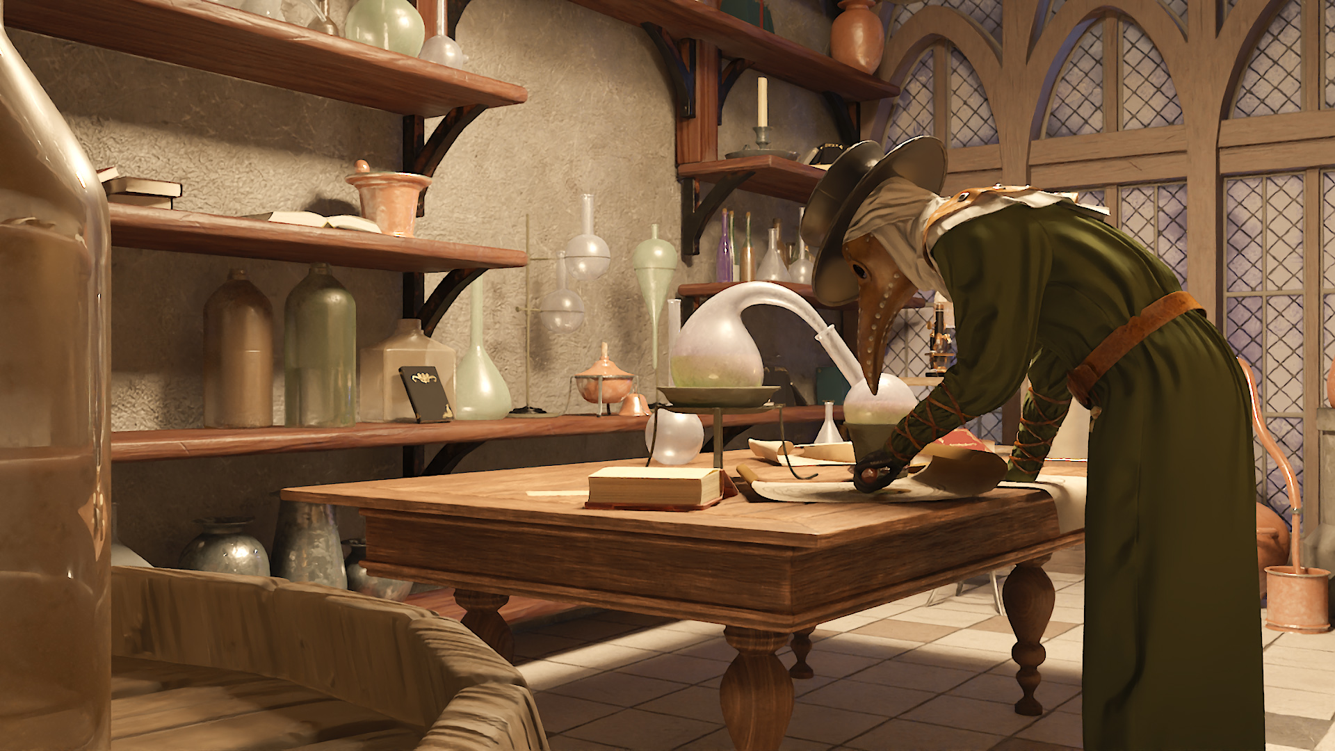 3D Alchemist in Laboratory model