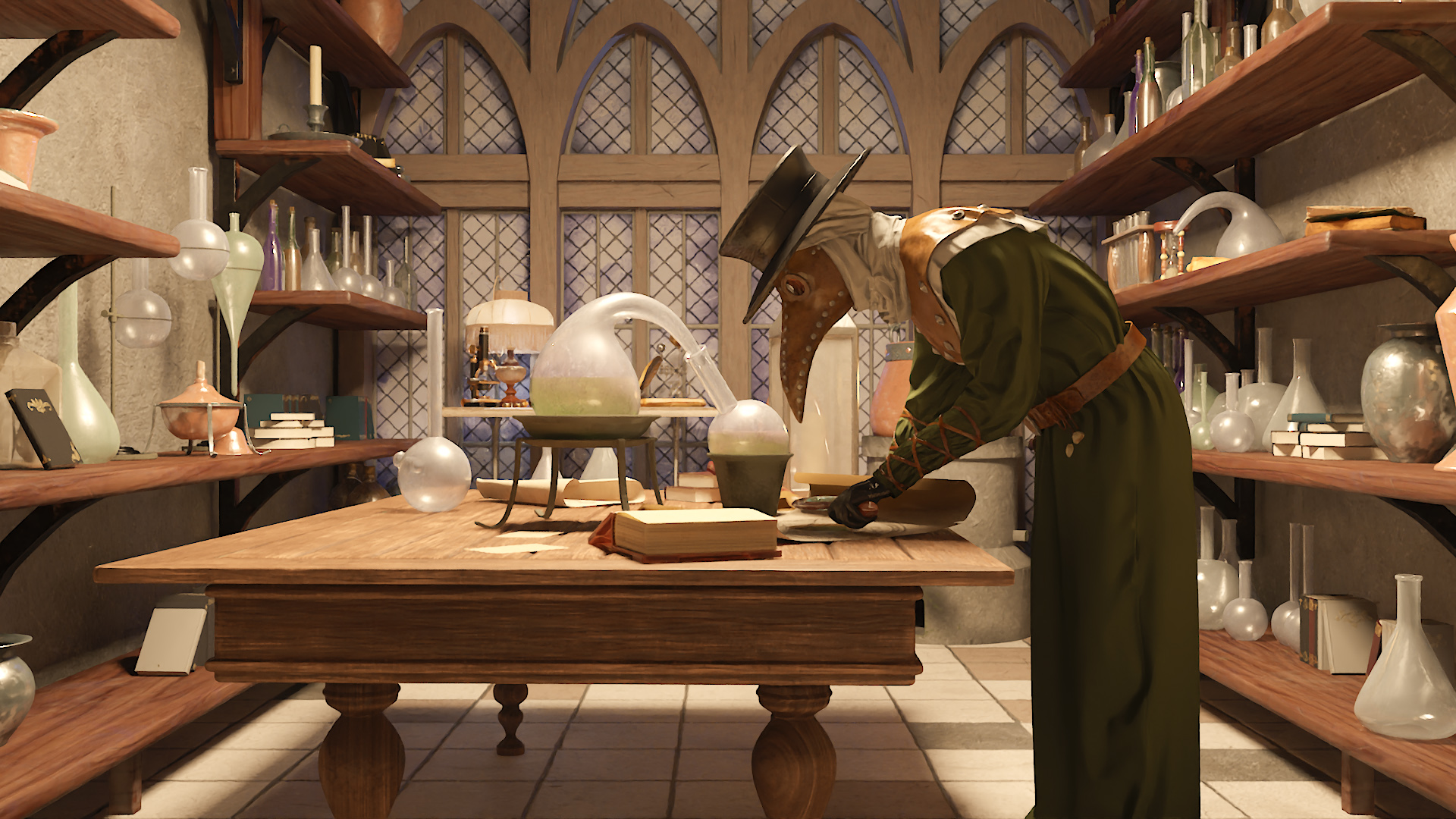 3D Alchemist in Laboratory model