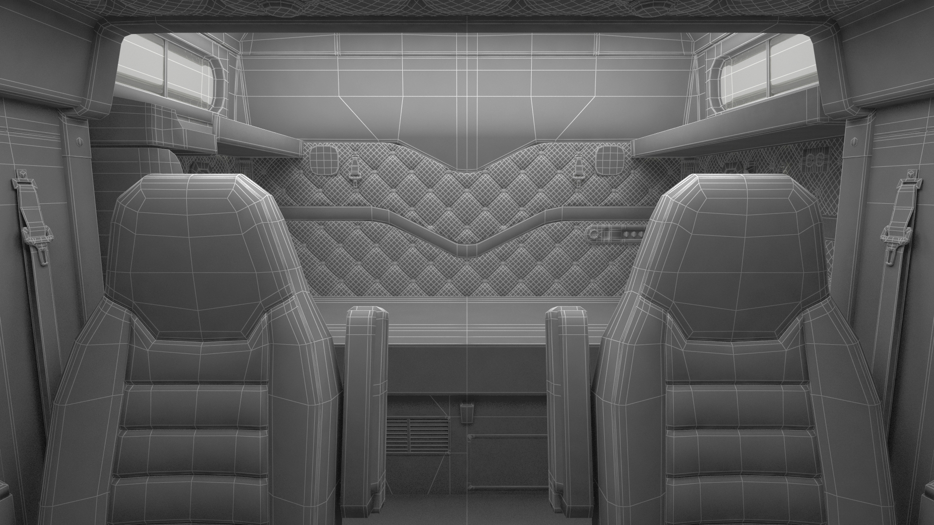 Coca Cola Christmas Truck Rigged 3D