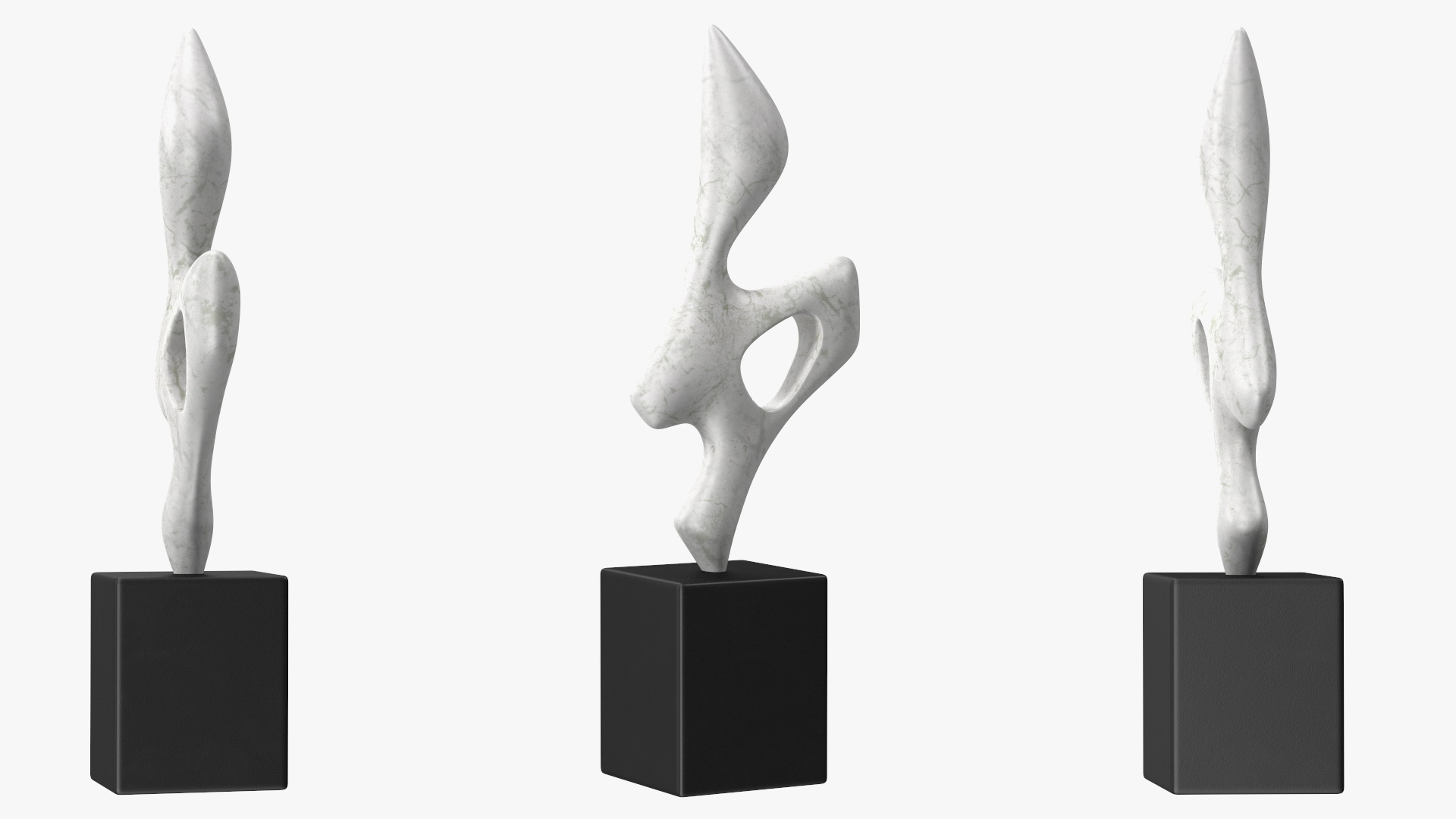 Home Decor Sculpture Marble 3D