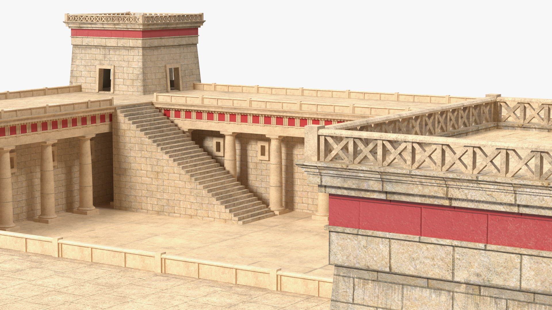3D model Lighthouse of Alexandria Foundation
