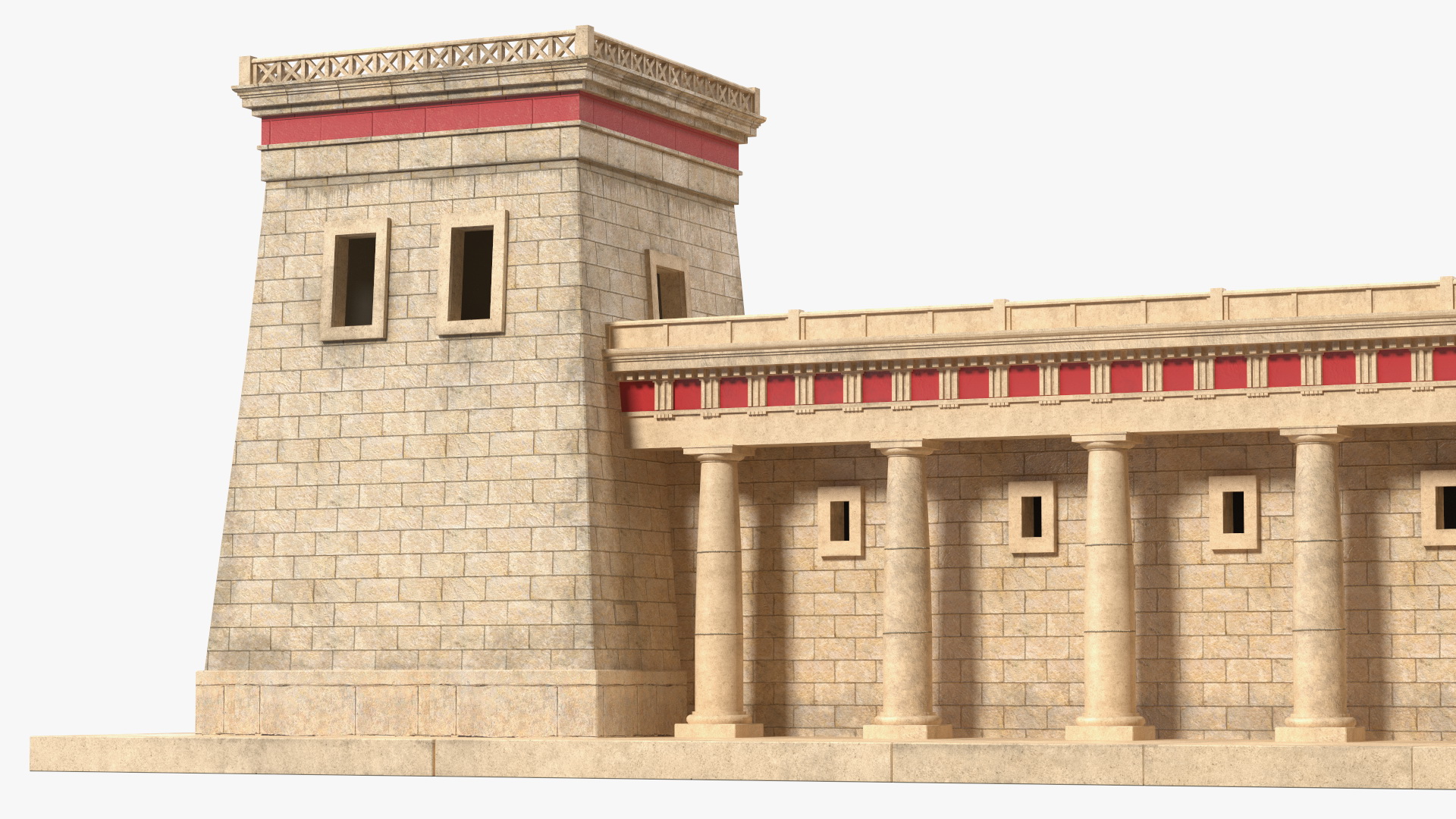 3D model Lighthouse of Alexandria Foundation