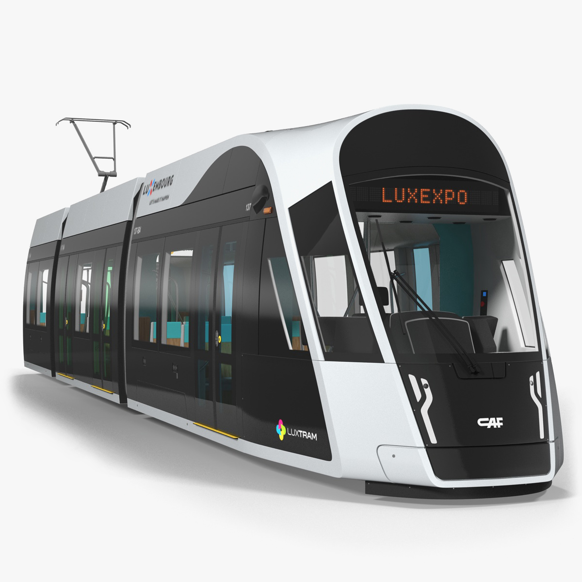 Luxembourg Tram Urbos, view 6