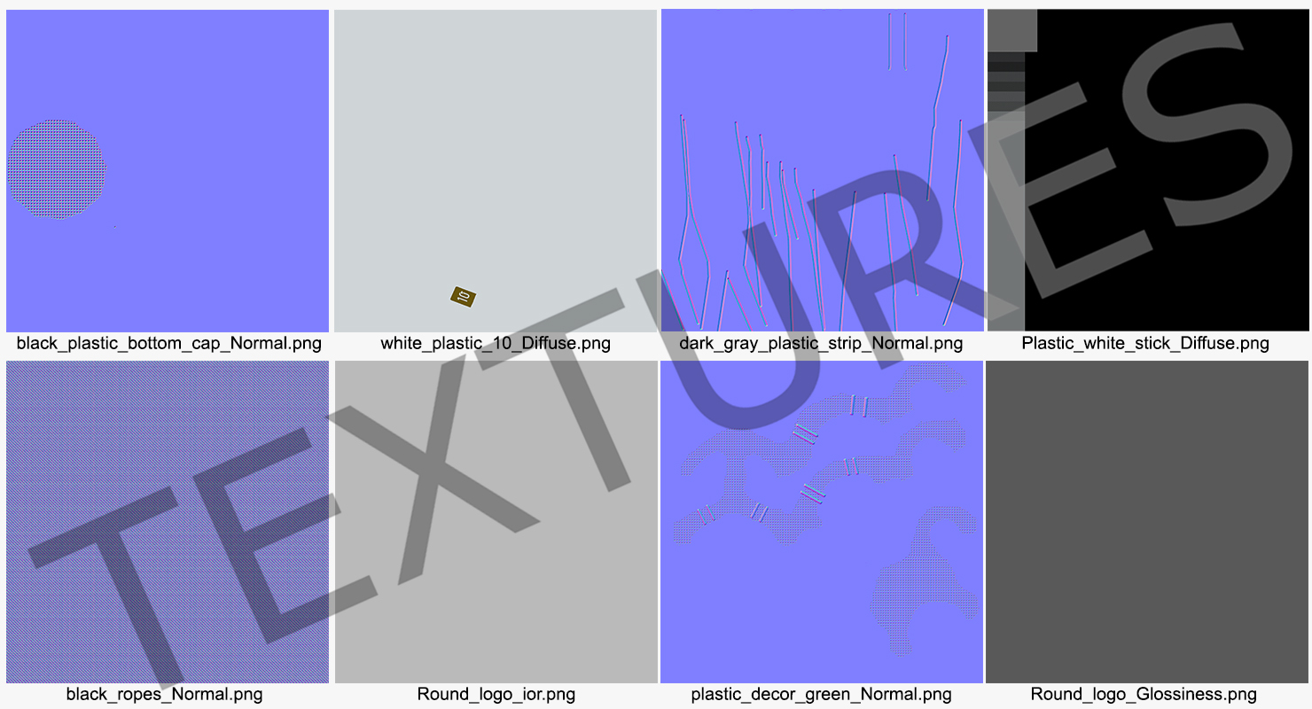 Lacrosse Stick Generic 3D
