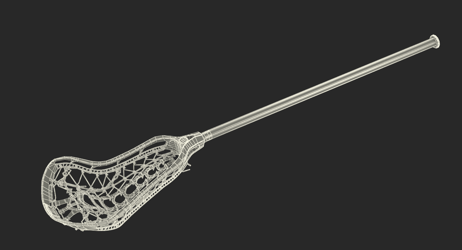 Lacrosse Stick Generic 3D
