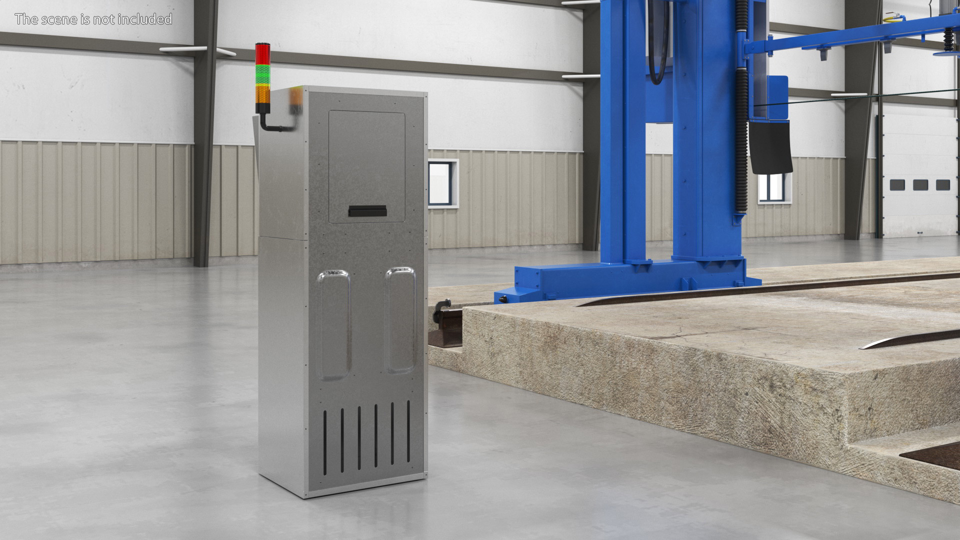 Industrial Control Panel 3D model