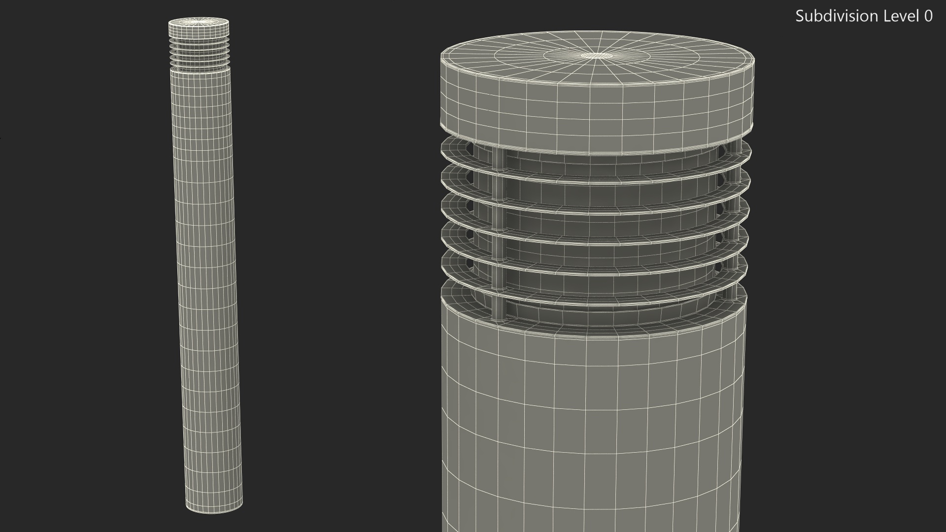 3D model SLV 90 Bollard Light
