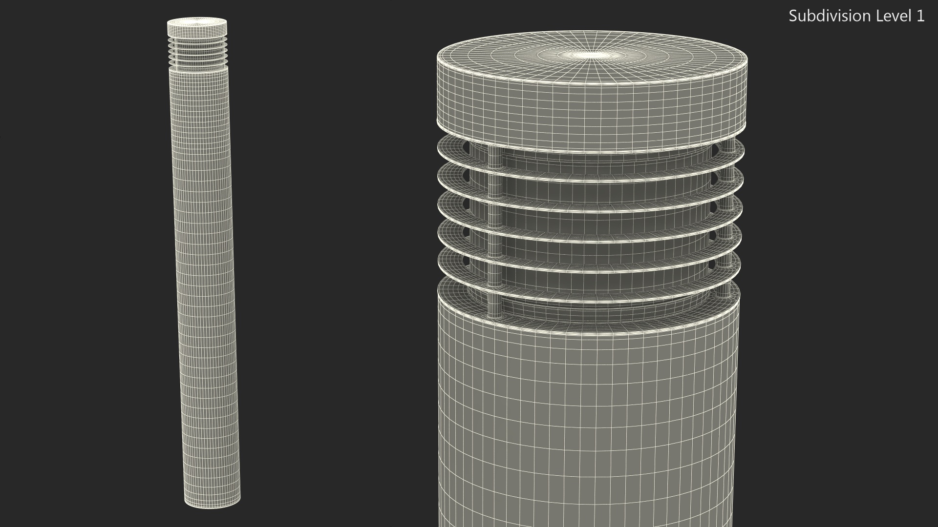3D model SLV 90 Bollard Light