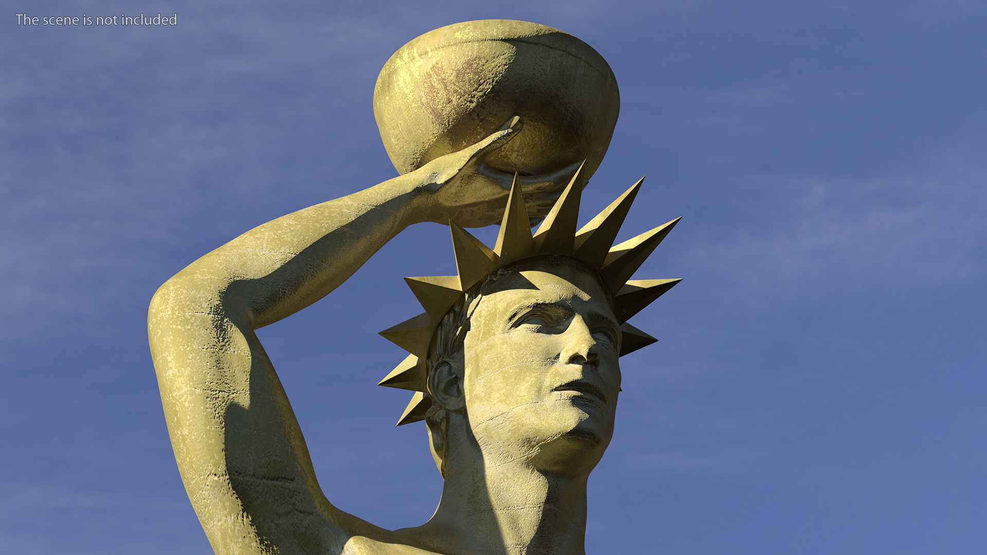 3D Colossus of Rhodes model