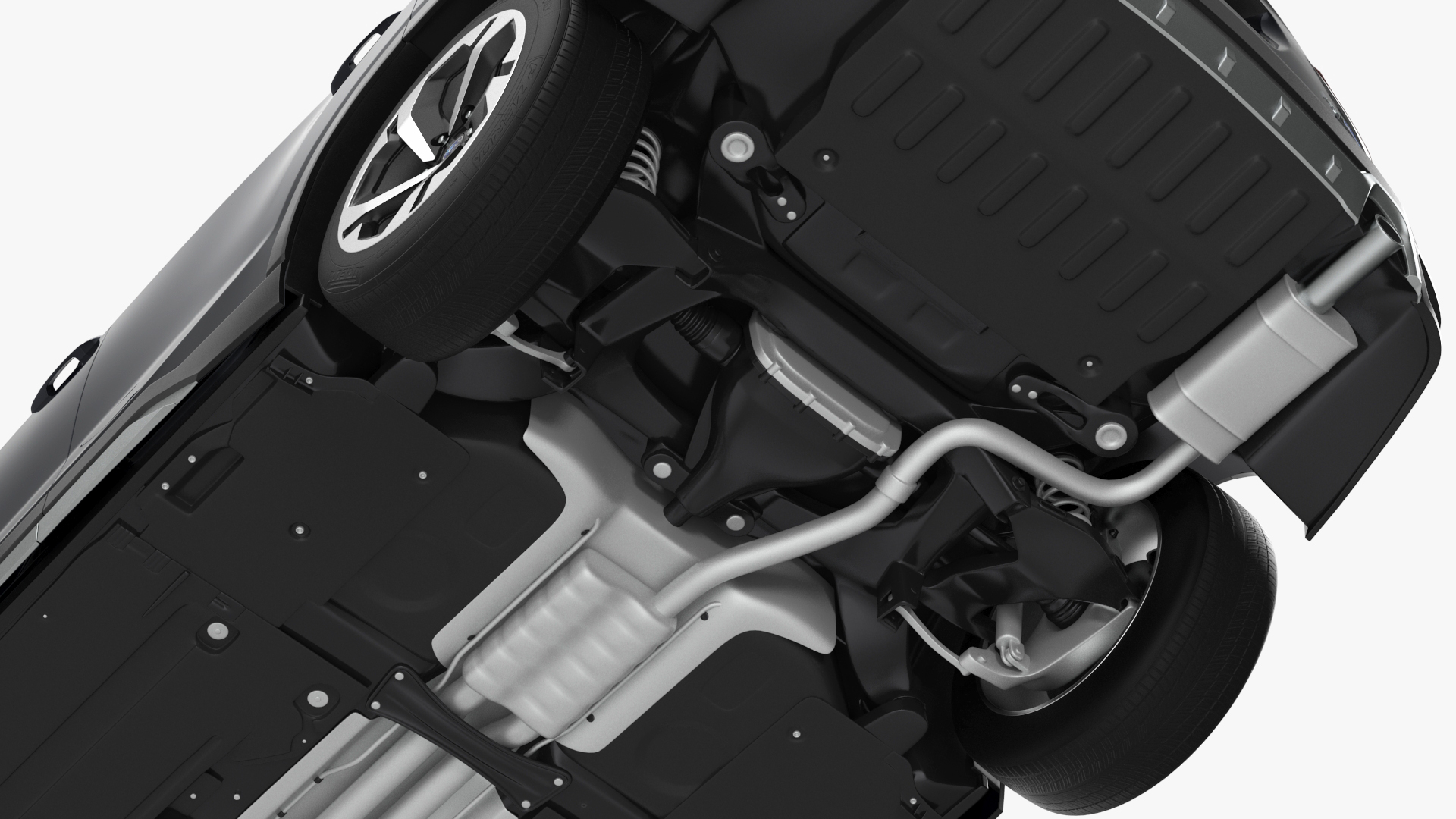3D Subaru Forester 2022 Black