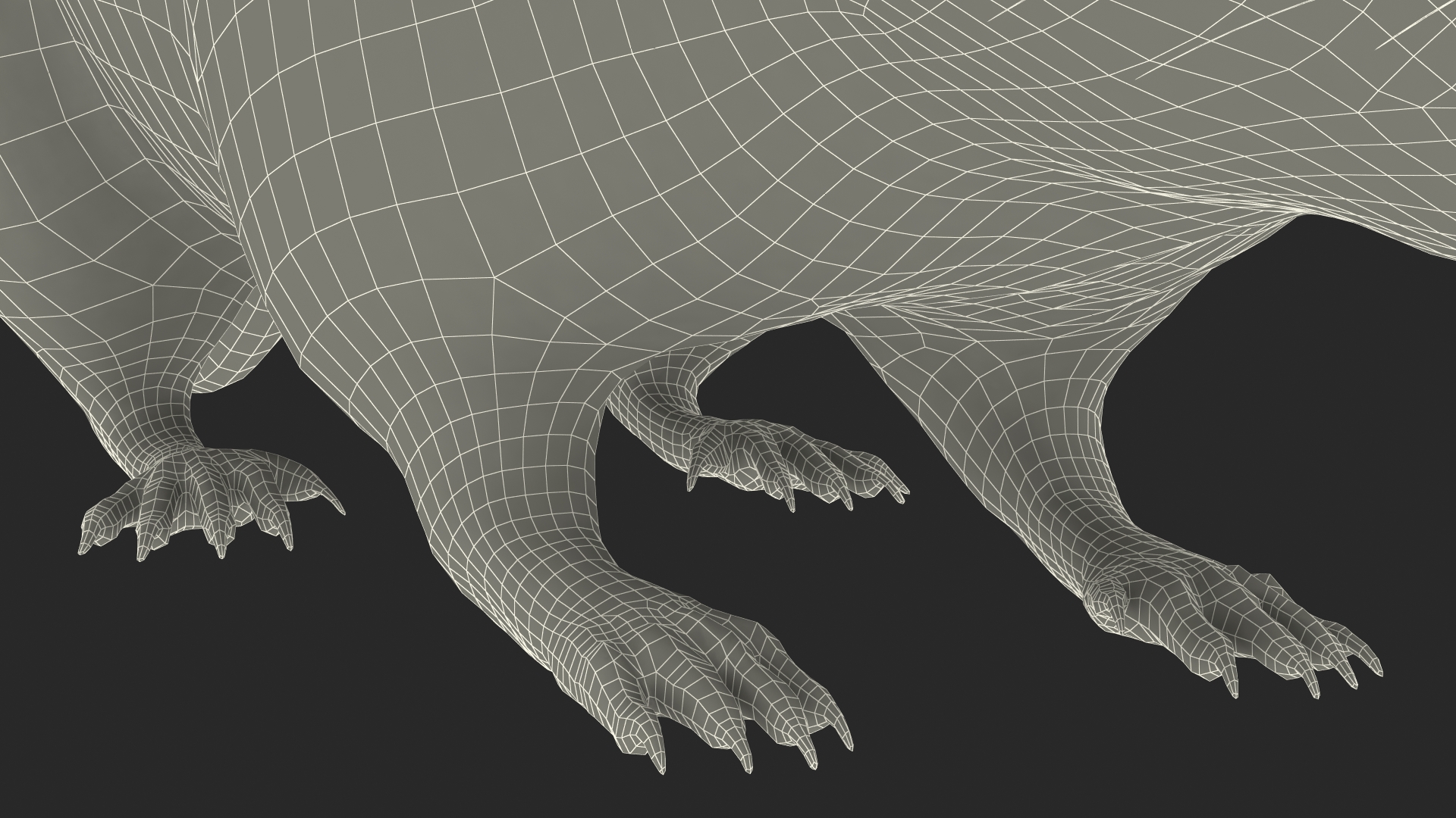 Calabyi Mouse Rigged for Cinema 4D 3D model