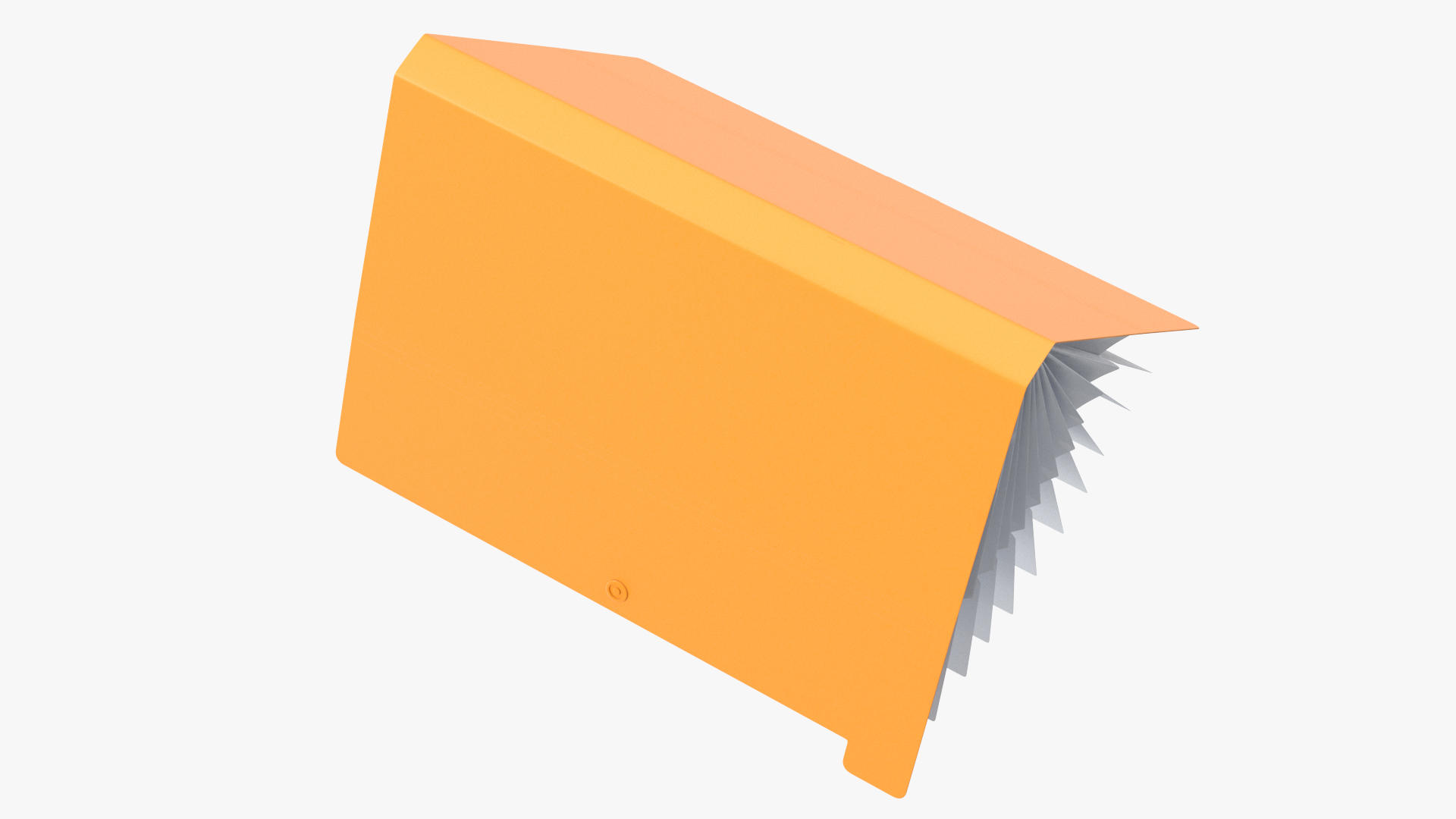 3D Plastic Pocket File Folder Open