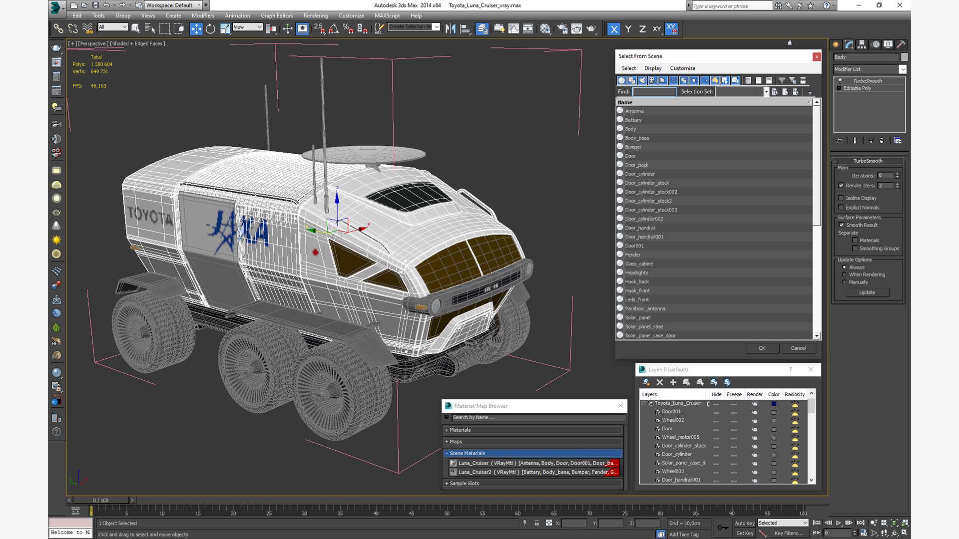Toyota Luna Cruiser 3D model