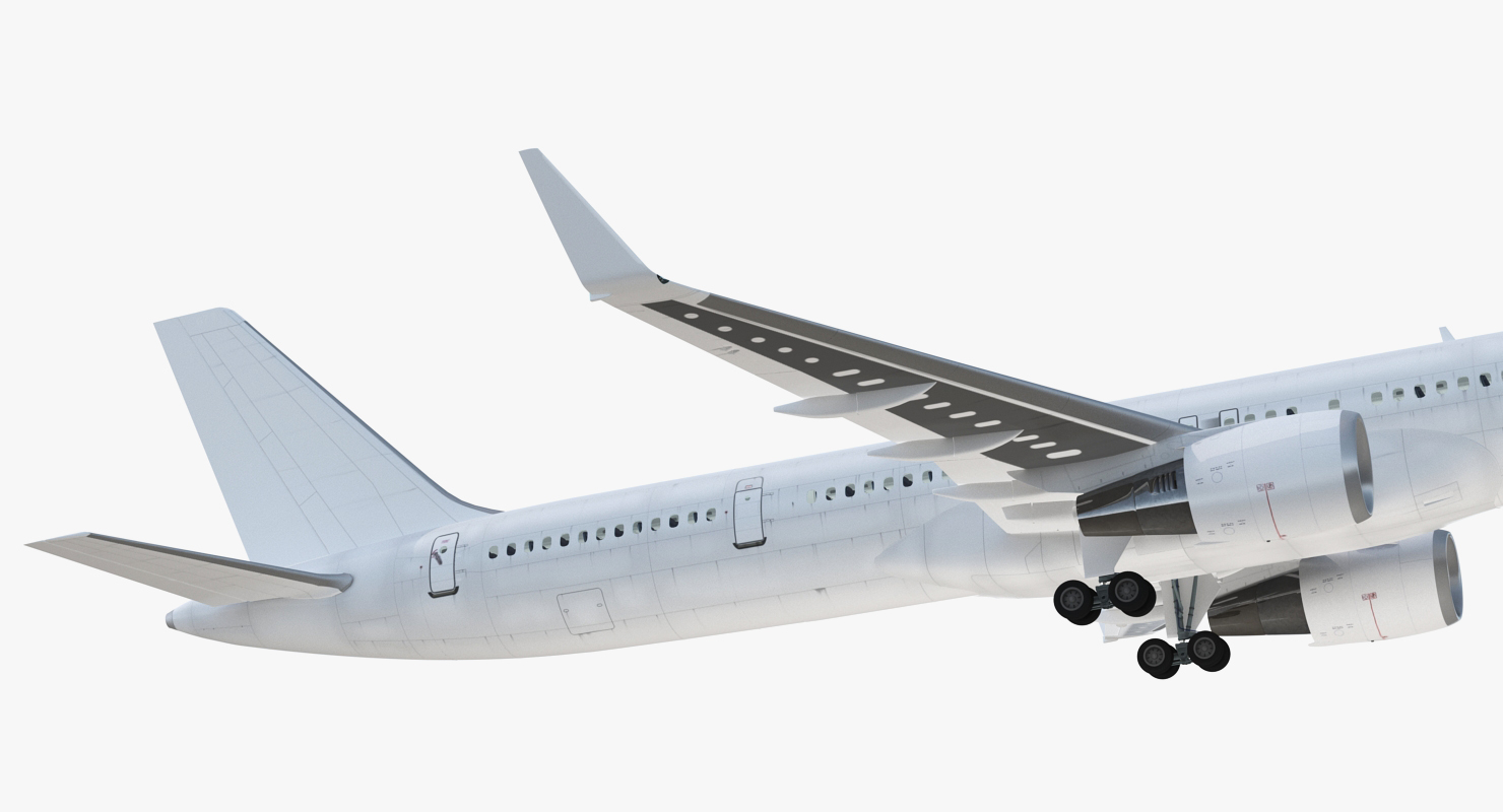 3D Boeing 757 300 with Interior and Cockpit Generic model