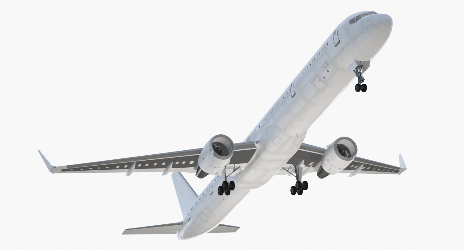 3D Boeing 757 300 with Interior and Cockpit Generic model