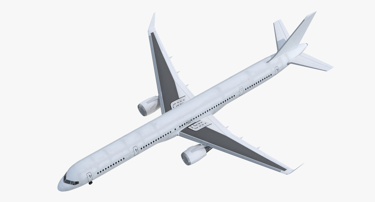 3D Boeing 757 300 with Interior and Cockpit Generic model