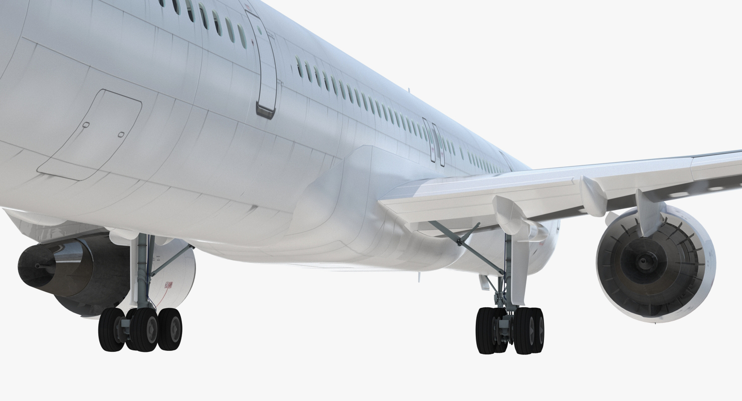 3D Boeing 757 300 with Interior and Cockpit Generic model