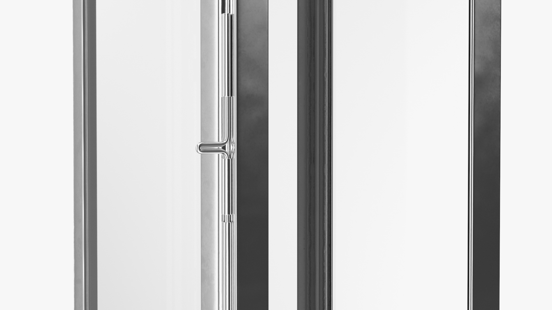 3D model Stainless Steel Candle Lantern with Leather Handle