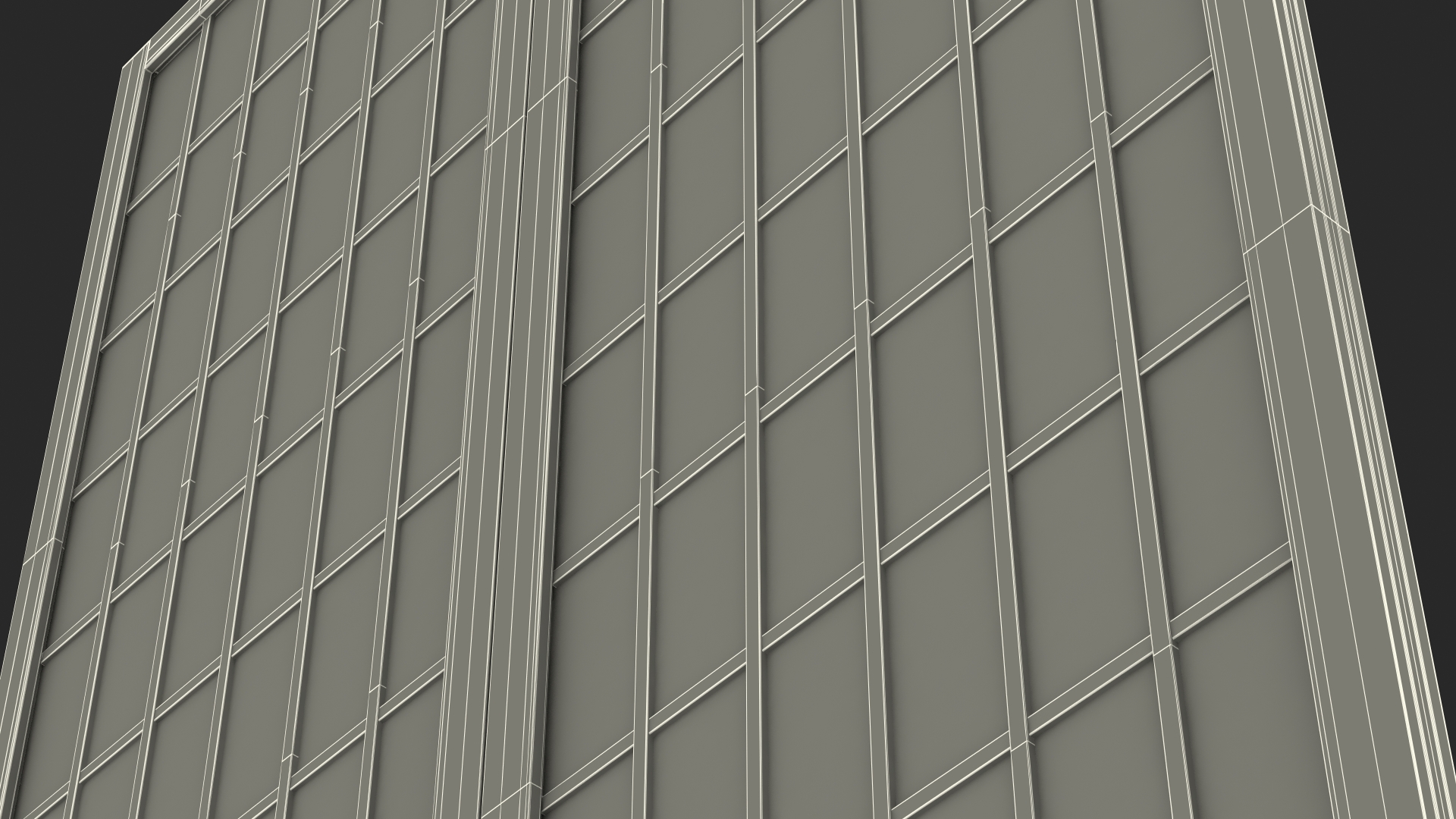 3D model Folding Screen Panel