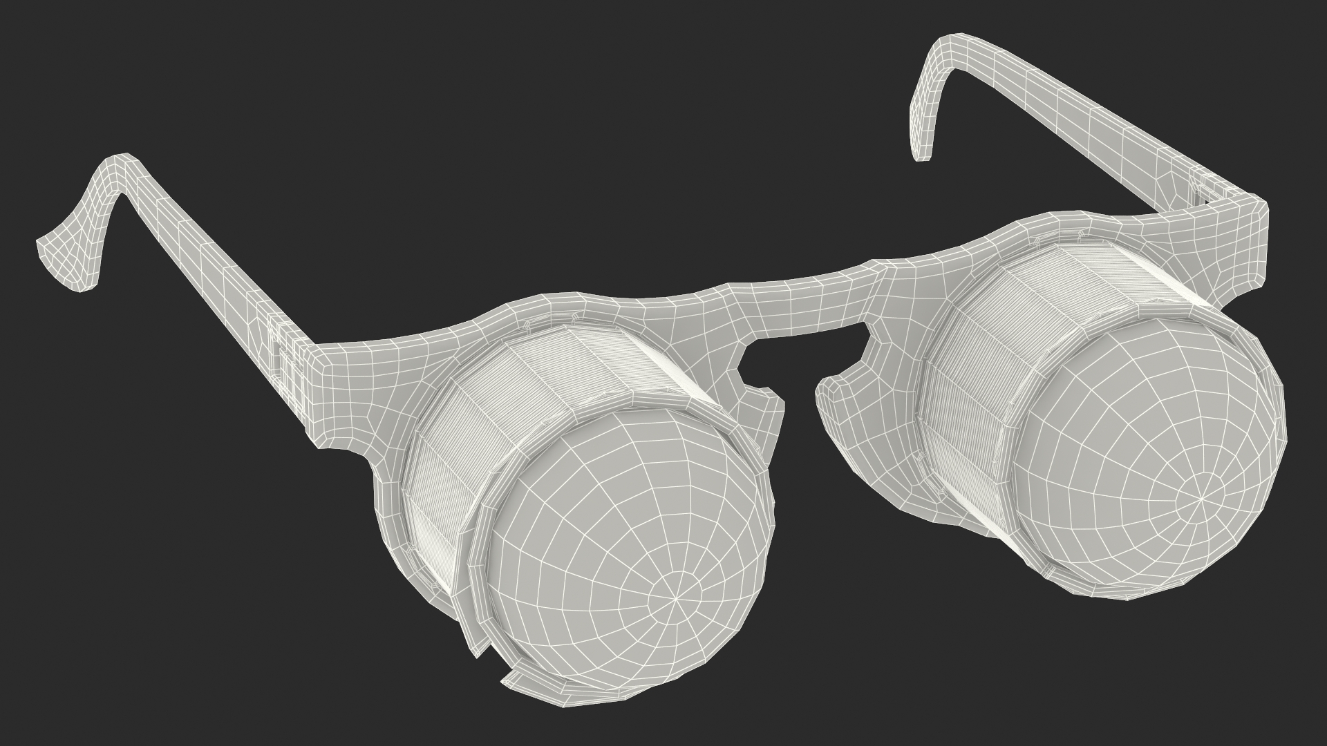 3D Pop Out Eyeball Glasses model